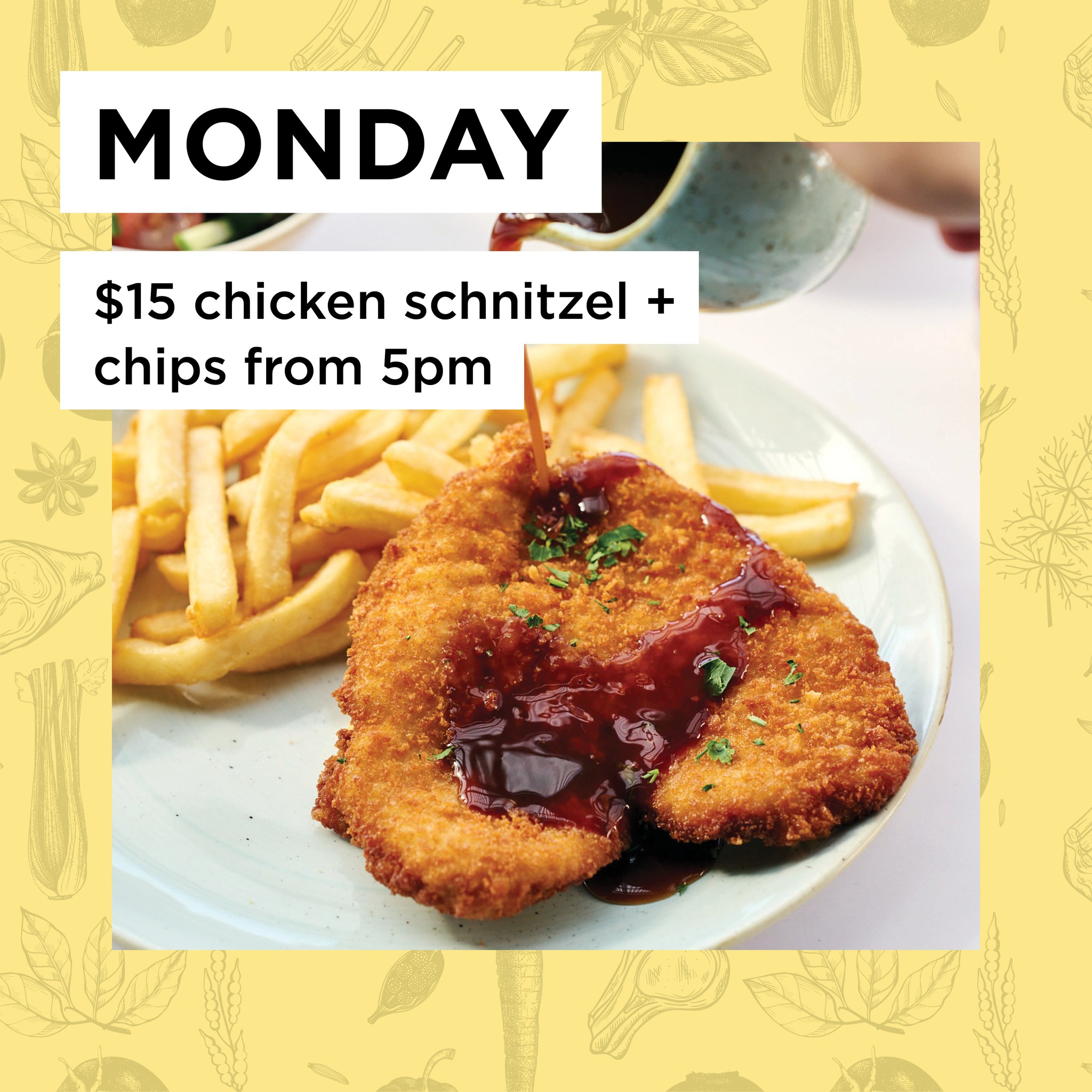No.10 Restaurant + Bar Facebook ad: Feeling Hungry? Check out our daily specials available…