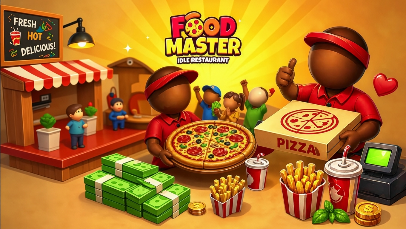 Food Master - Idle Restaurant Facebook ad: Play on Facebook Without Download!