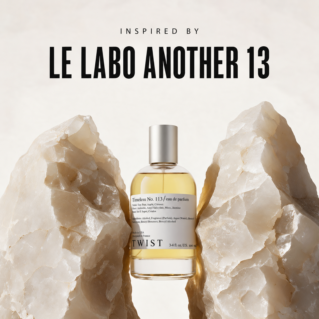 Twist Perfumes Facebook ad: Timeless No. 113