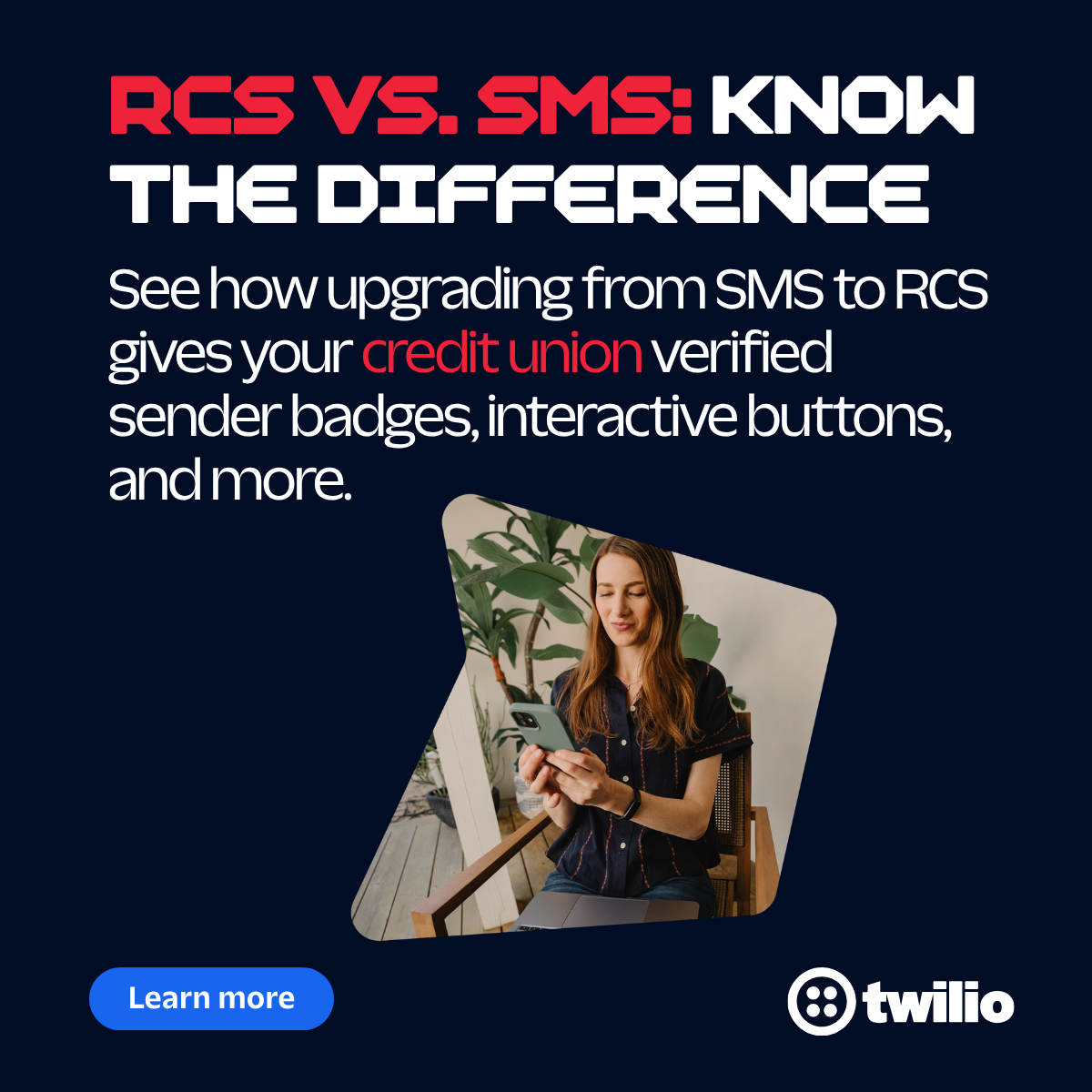 Twilio Facebook ad