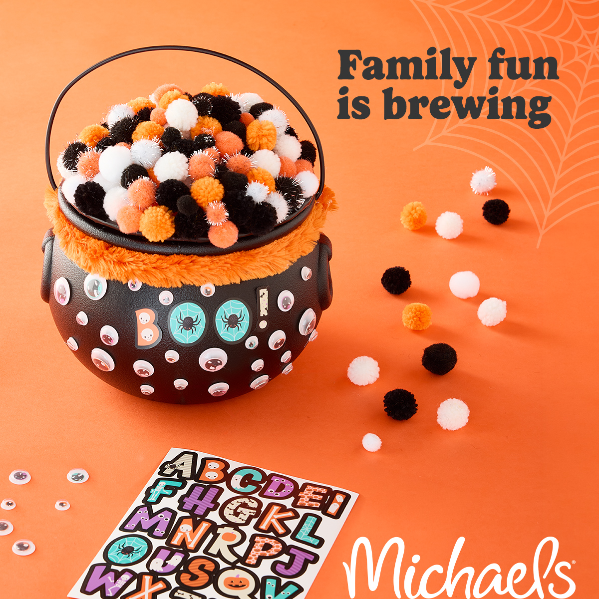 Michaels Stores Facebook ad: Halloween Kids’ Crafts