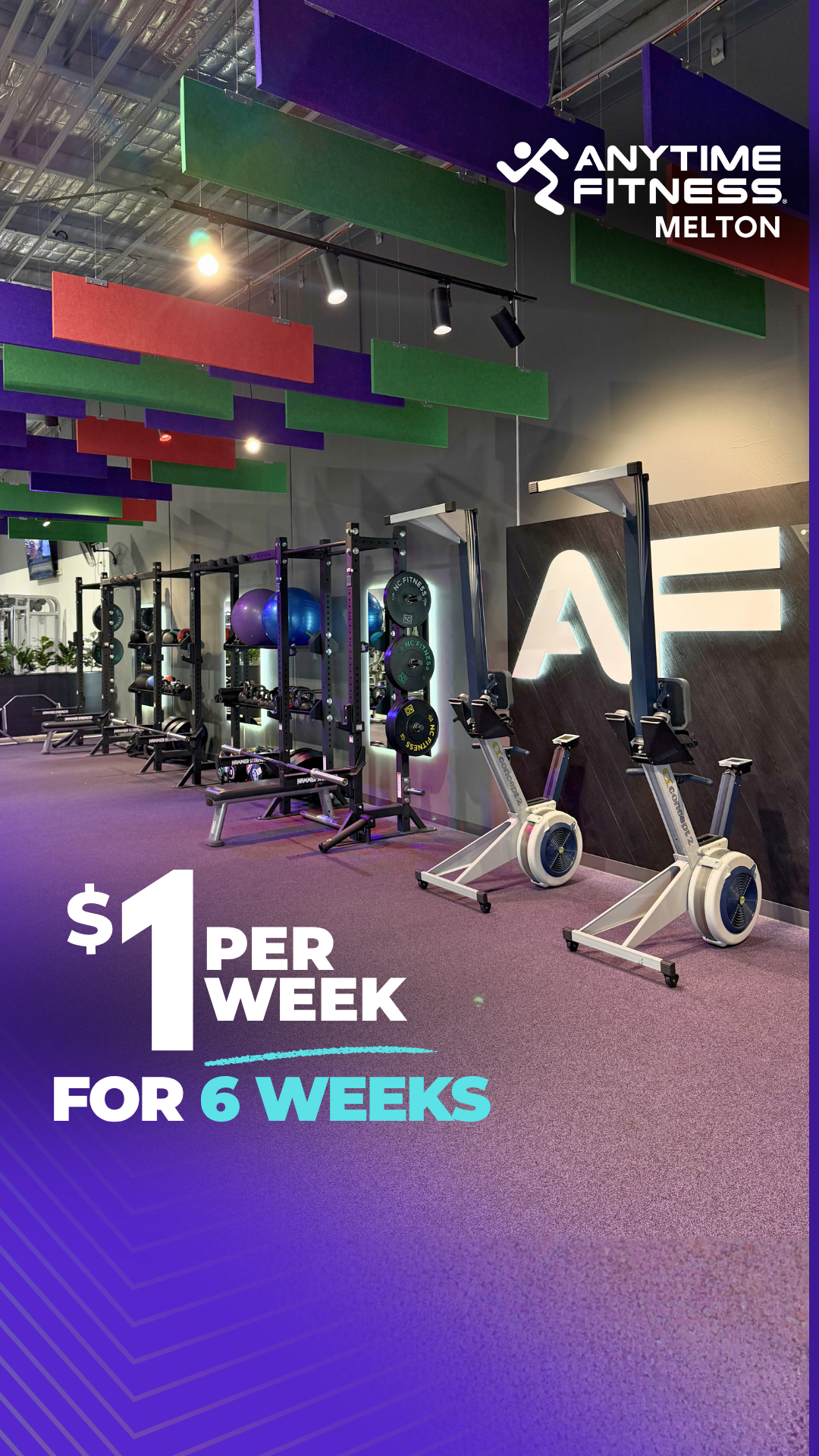 Anytime Fitness Facebook ad