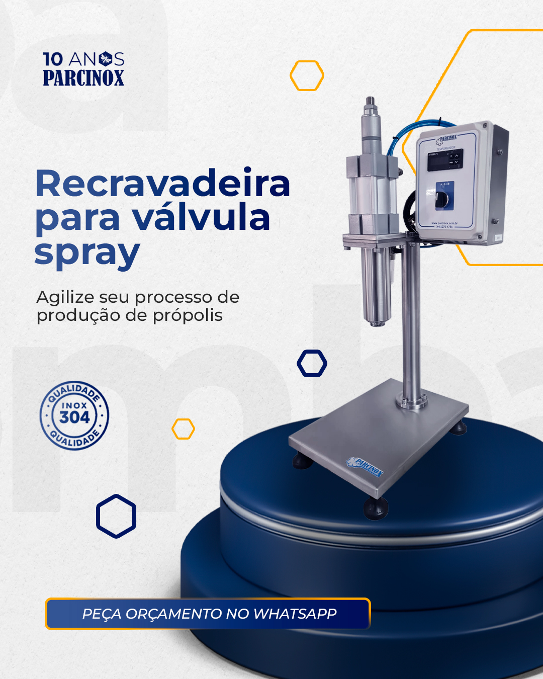 Parcinox Fabricação e Manutenção De Equipamentos Ltda. Facebook ad