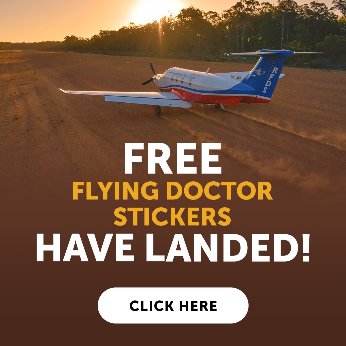 Royal Flying Doctor Service - Queensland Section Facebook ad