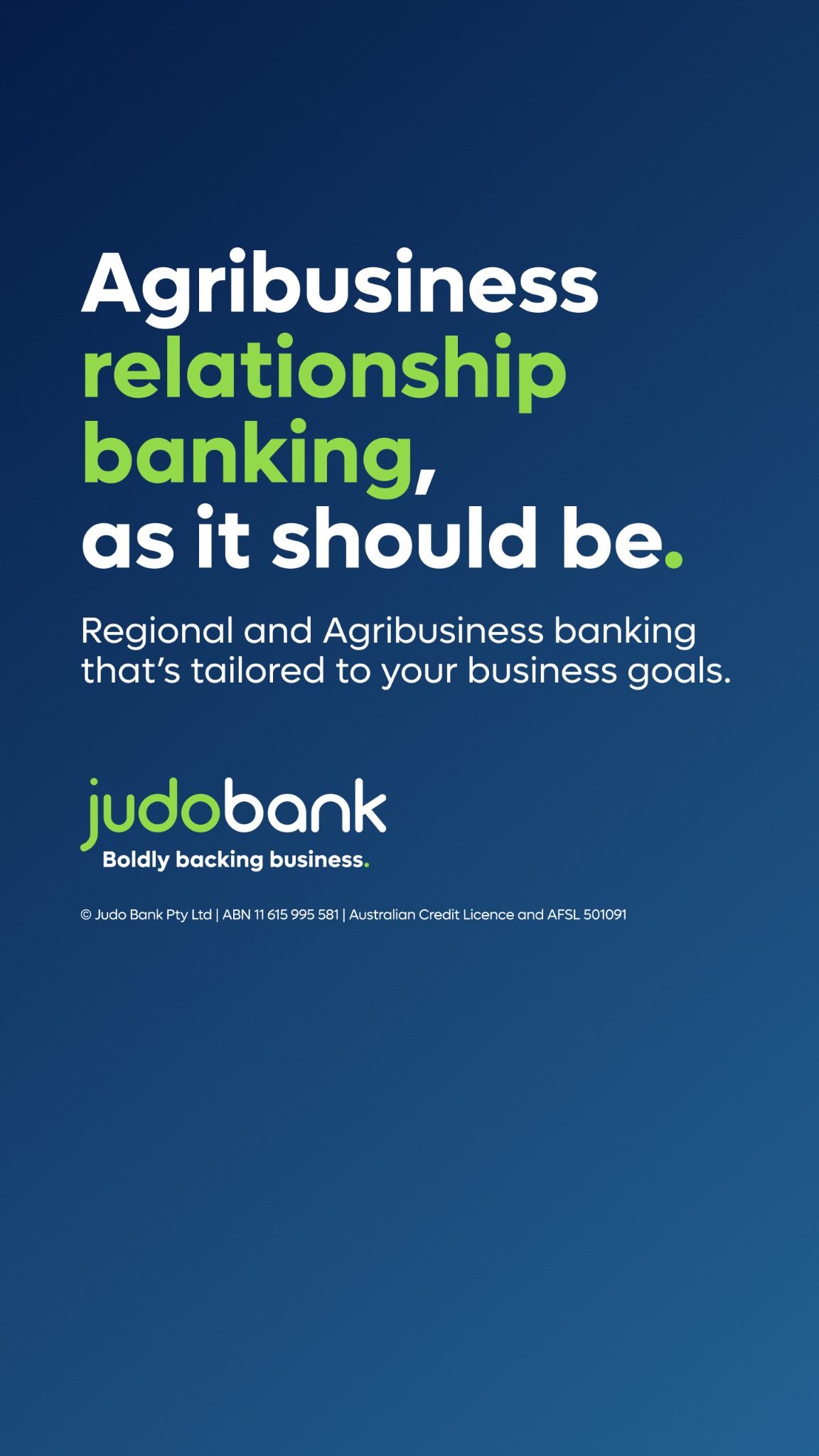 Judo Bank Facebook ad