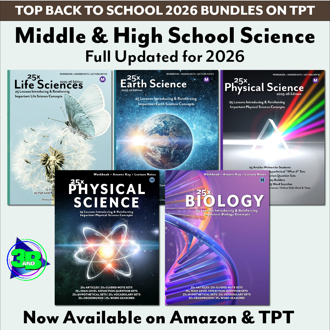 3andb.live Facebook ad: Back-to-School 2026 Curriculum Bundles, Ready to Teach