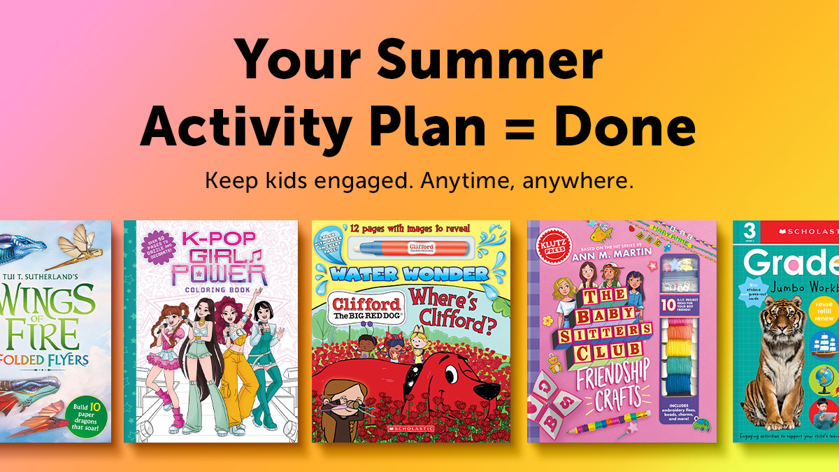 Scholastic Facebook ad