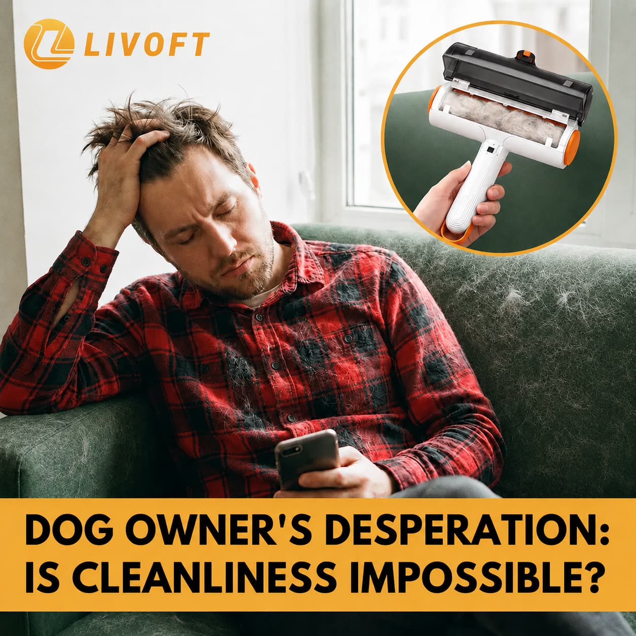 Livoft Facebook ad: The 60-second couch rescue