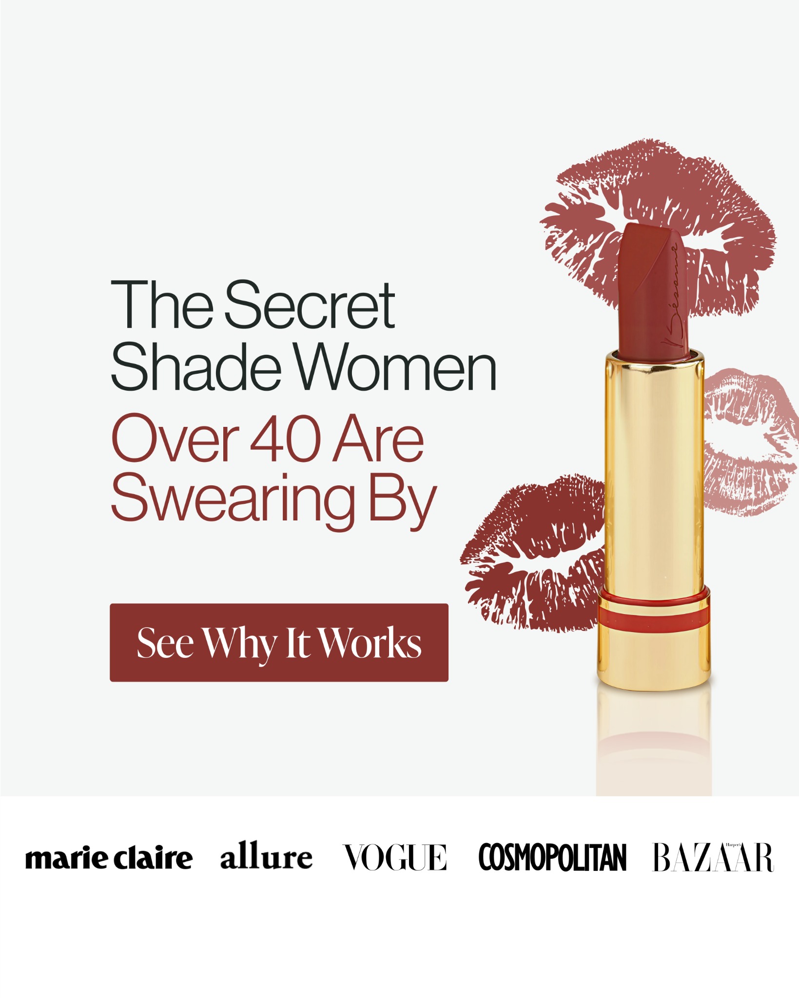 Bésame Cosmetics Facebook ad from Oct 3, 2025