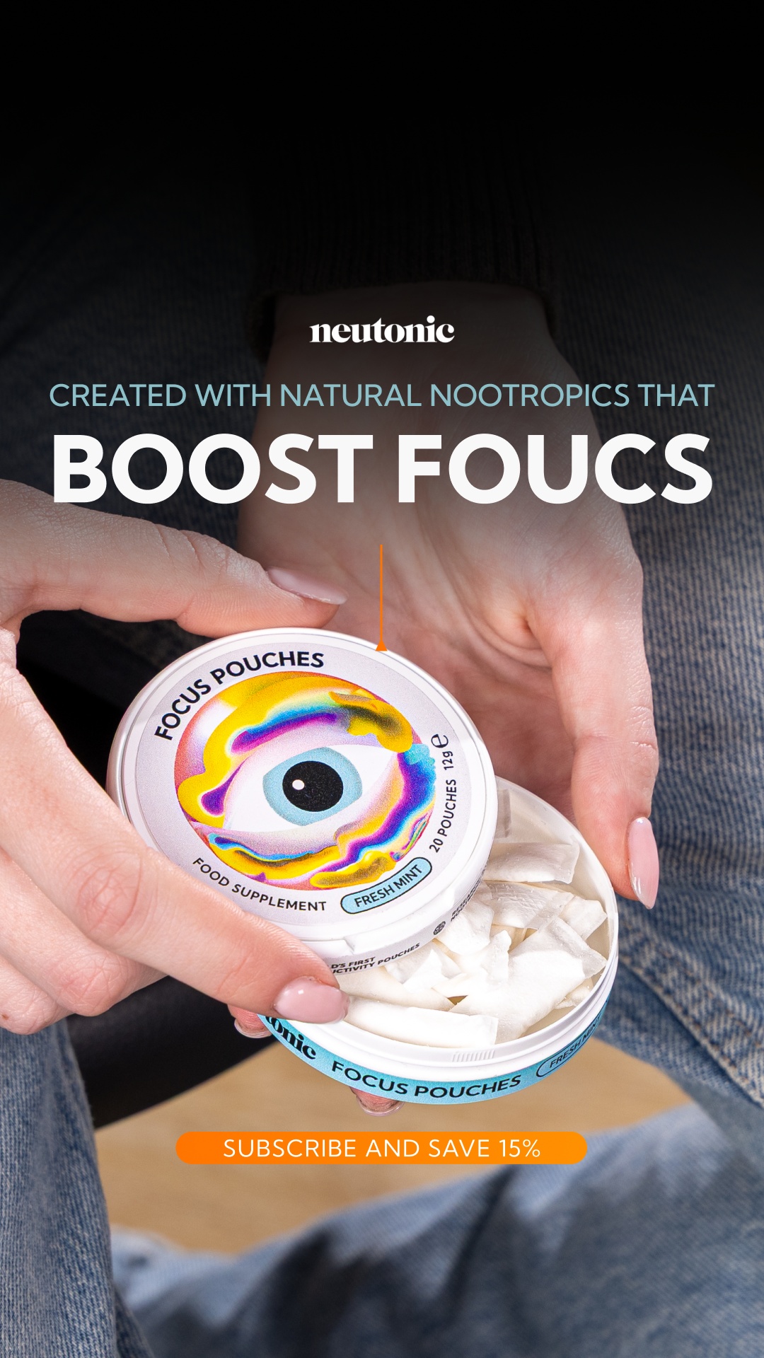 Neutonic Facebook ad: There’s a better way to focus.
