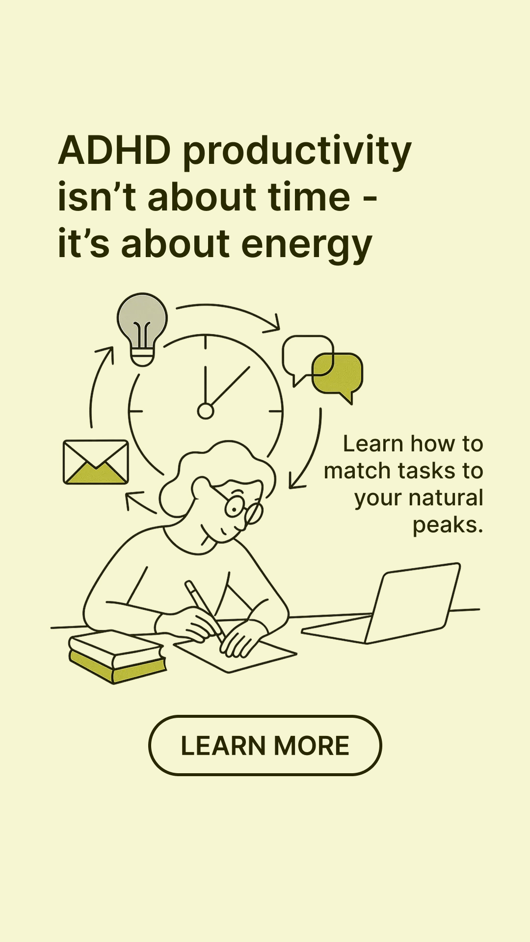 Rewire your ADHD brain Facebook ad
