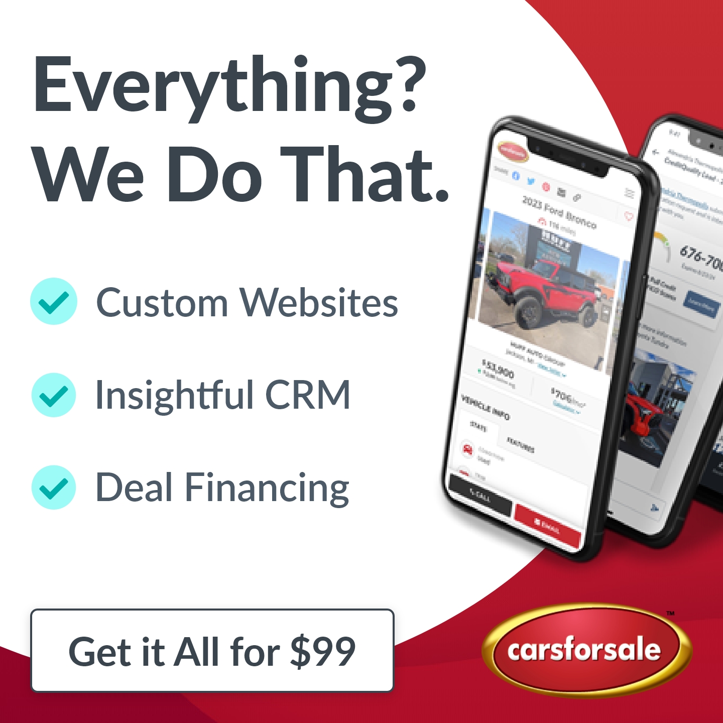 Carsforsale.com Facebook ad