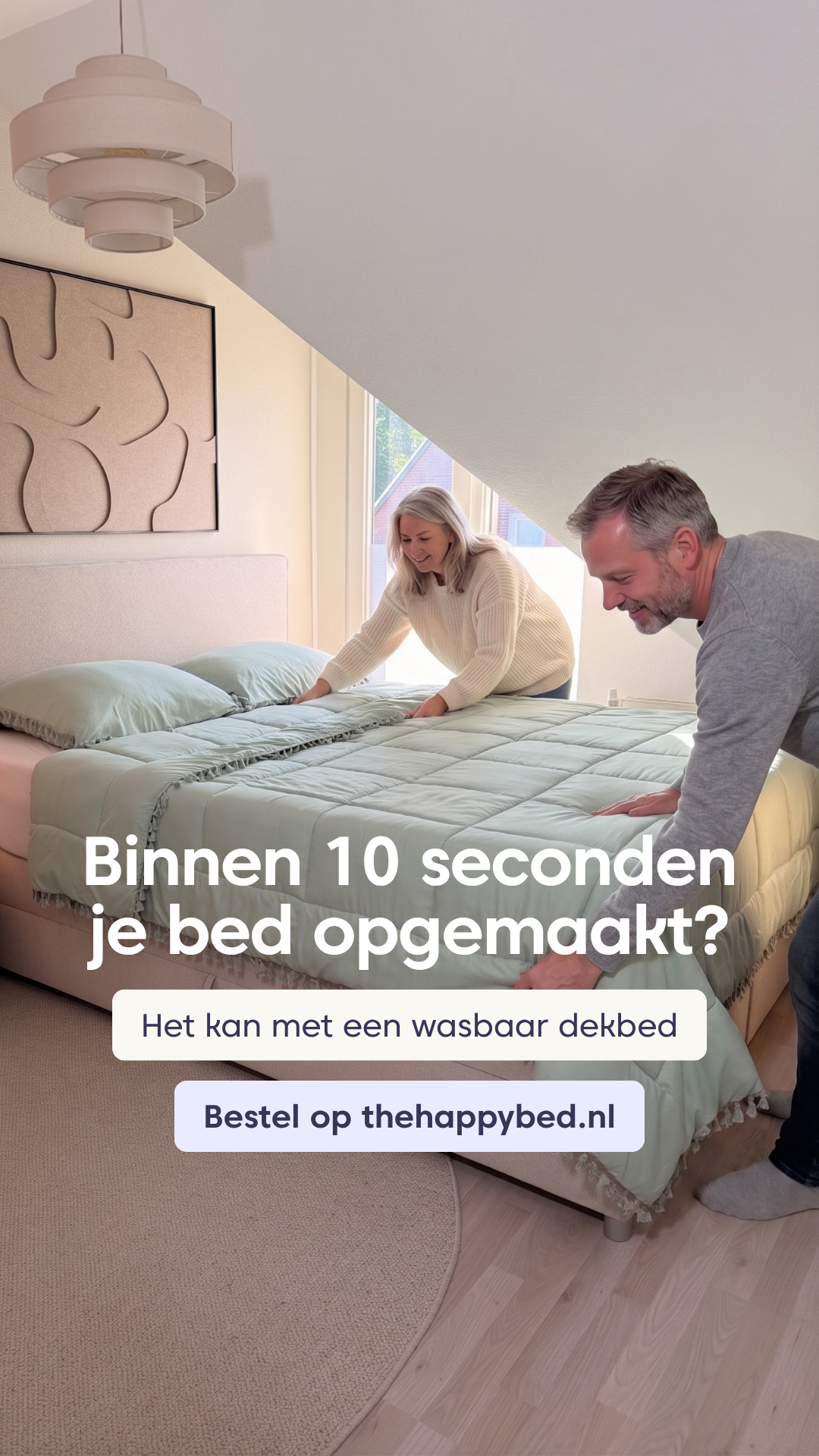 HappyBed Facebook ad