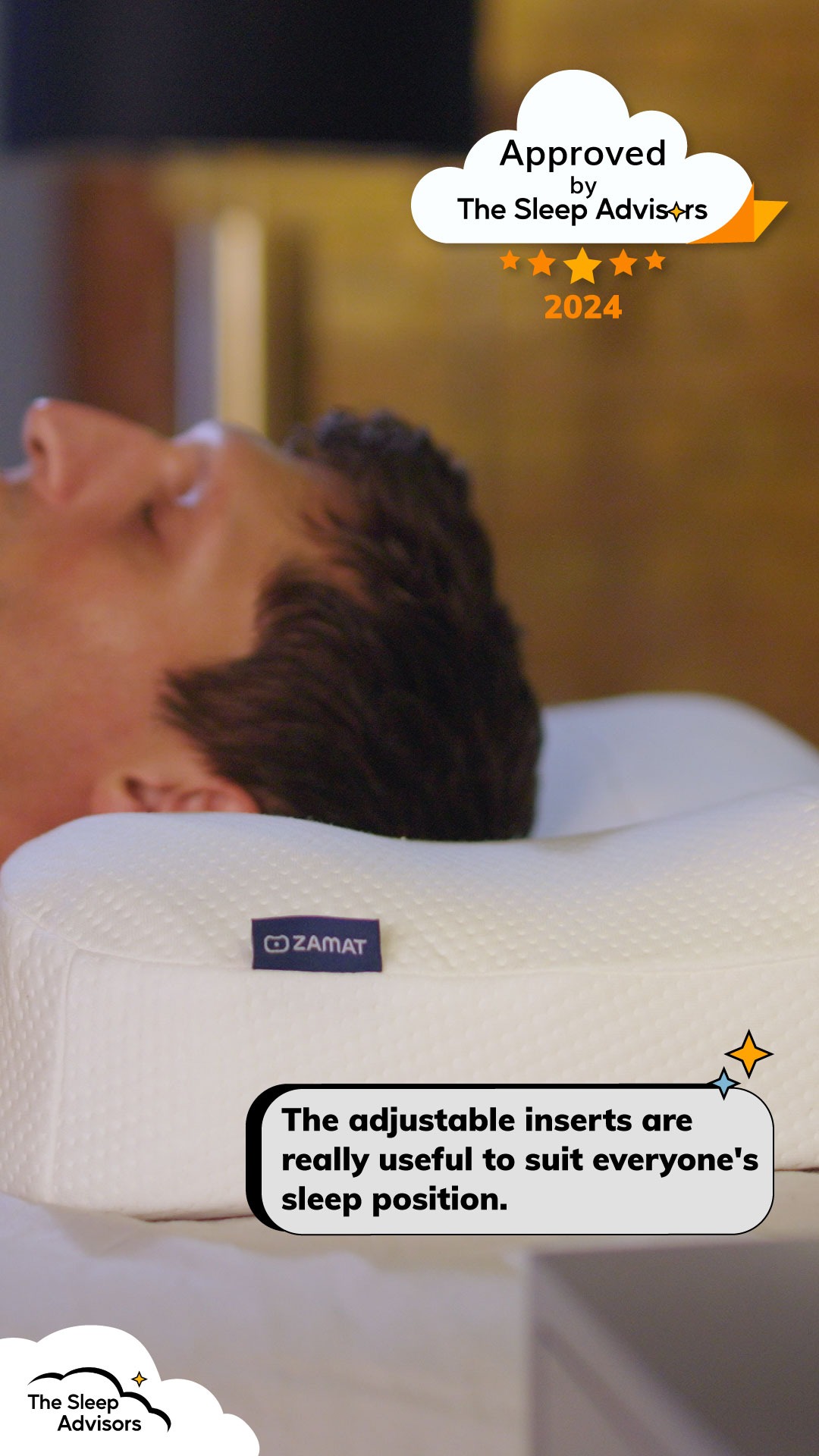 The Sleep Advisors Facebook ad from May 3, 2024