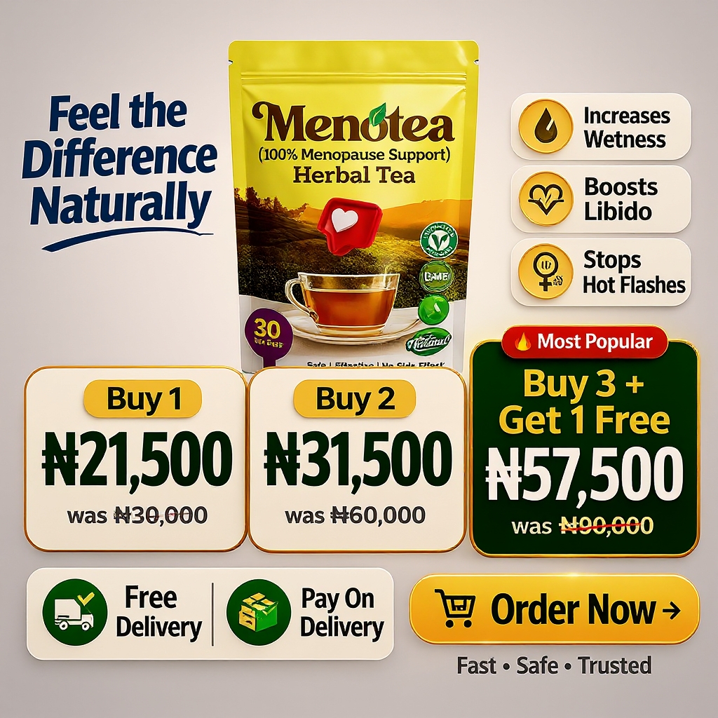 Menotea Hormonal Support Facebook ad
