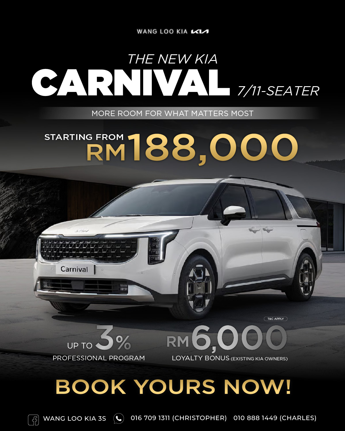 Wang Loo Kia 3S - Kia Johor Facebook ad: ๐๐ฉ๐ ๐ซ๐๐๐ ๐ฒ๐จ๐ฎ๐ซ ๐๐๐ฆ๐ข๐ฅ๐ฒ ๐ฃ๐จ๐ฎ๐ซ๐ง๐๐ฒ๐ฌโฆ