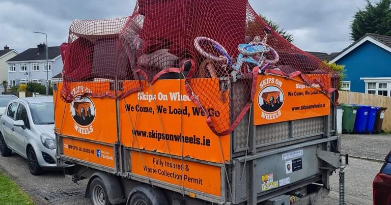 Skips On Wheels Facebook ad: Skips On Wheels is your number one Junk…