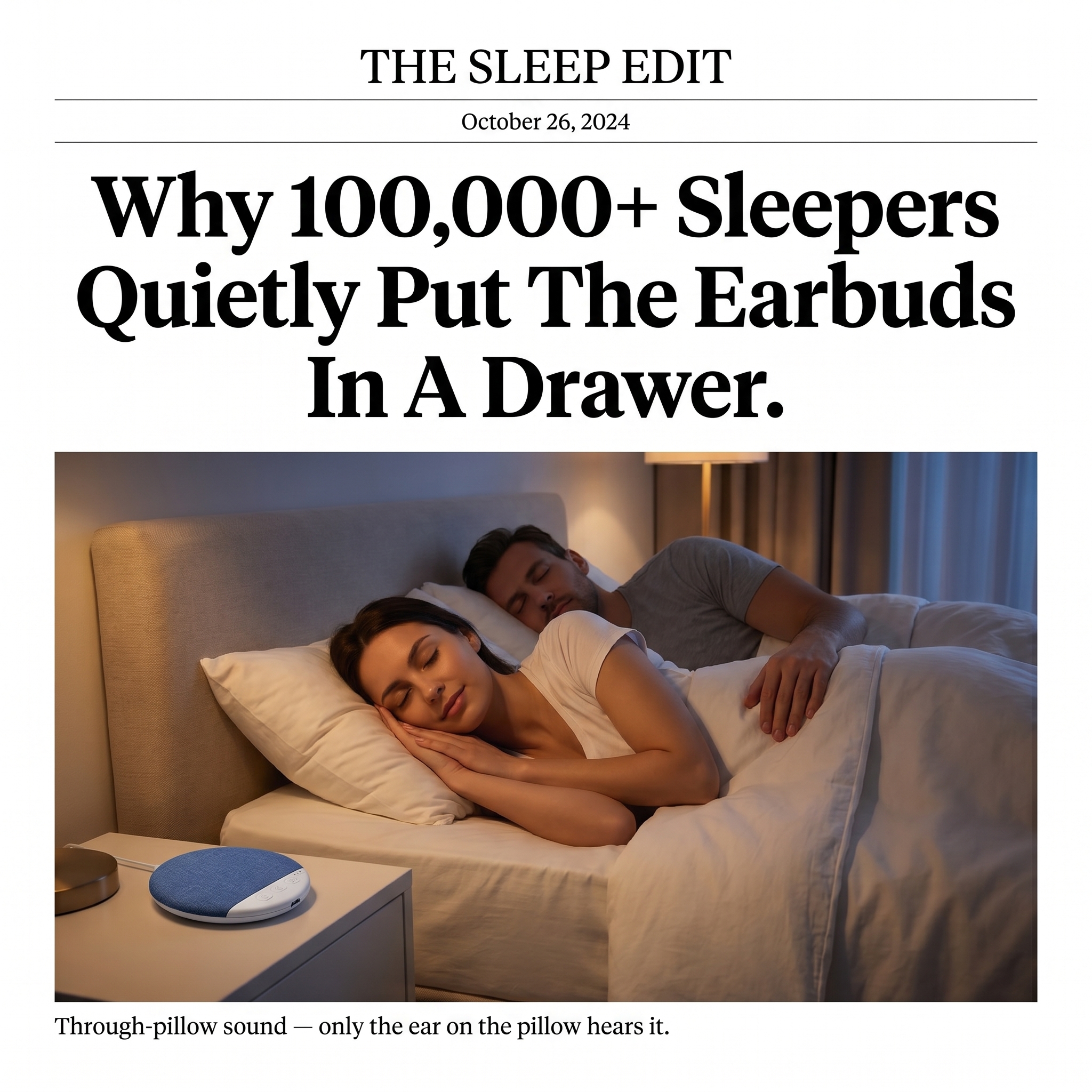 PilloPod Facebook ad