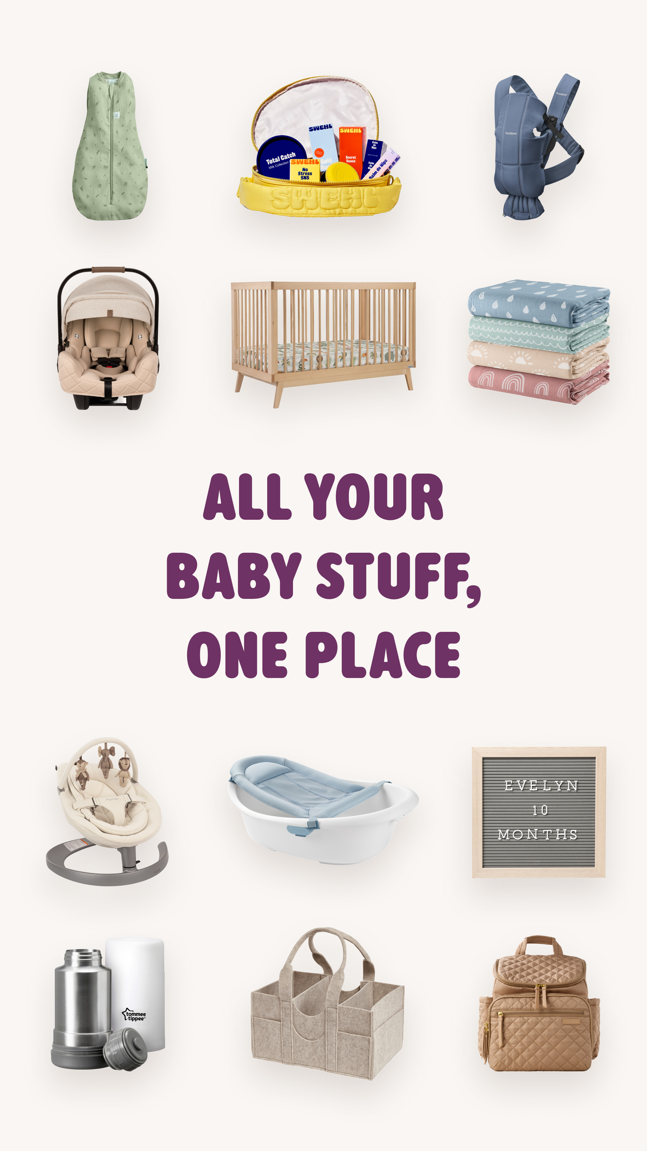 Babylist Facebook ad
