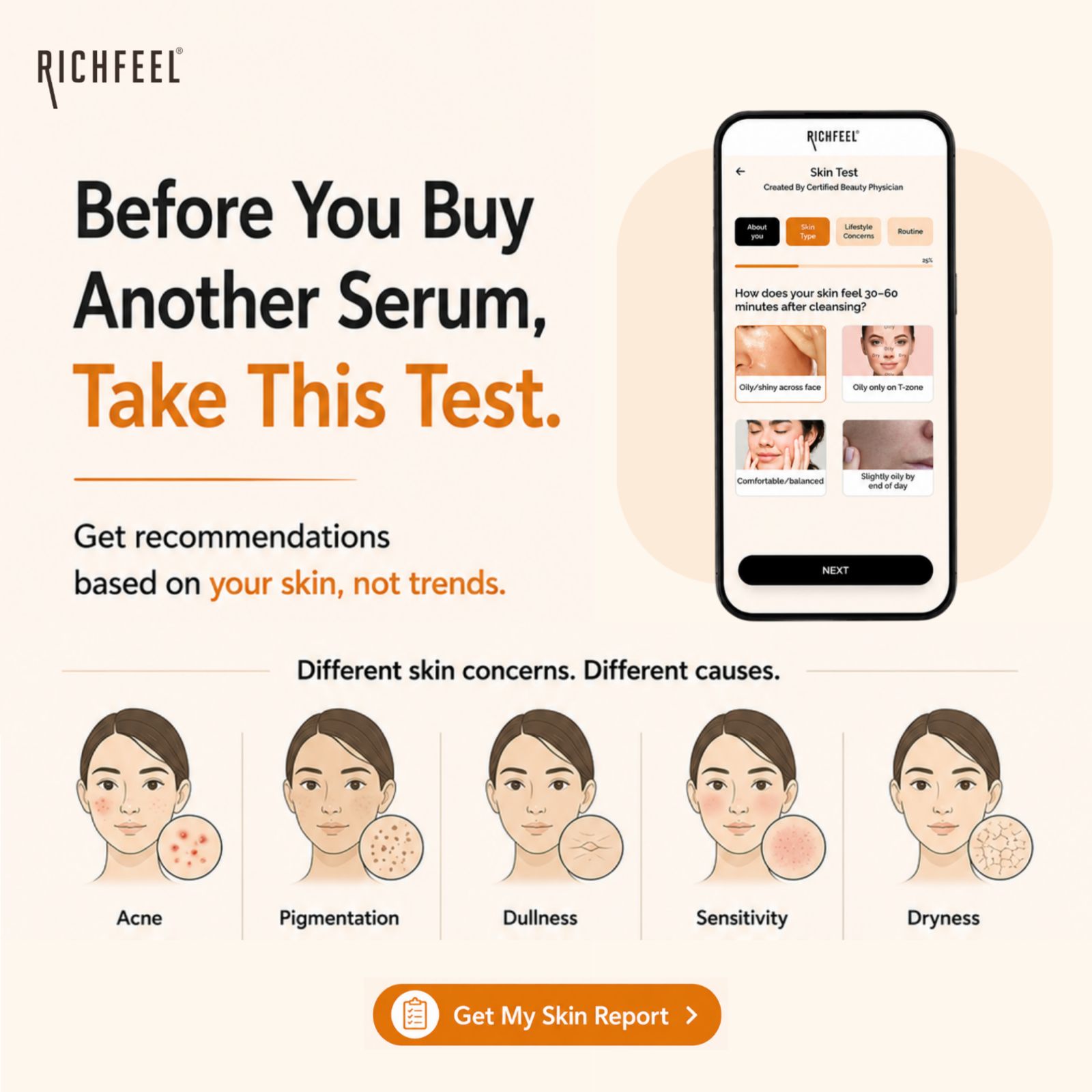 Richfeel Personal Care Facebook ad