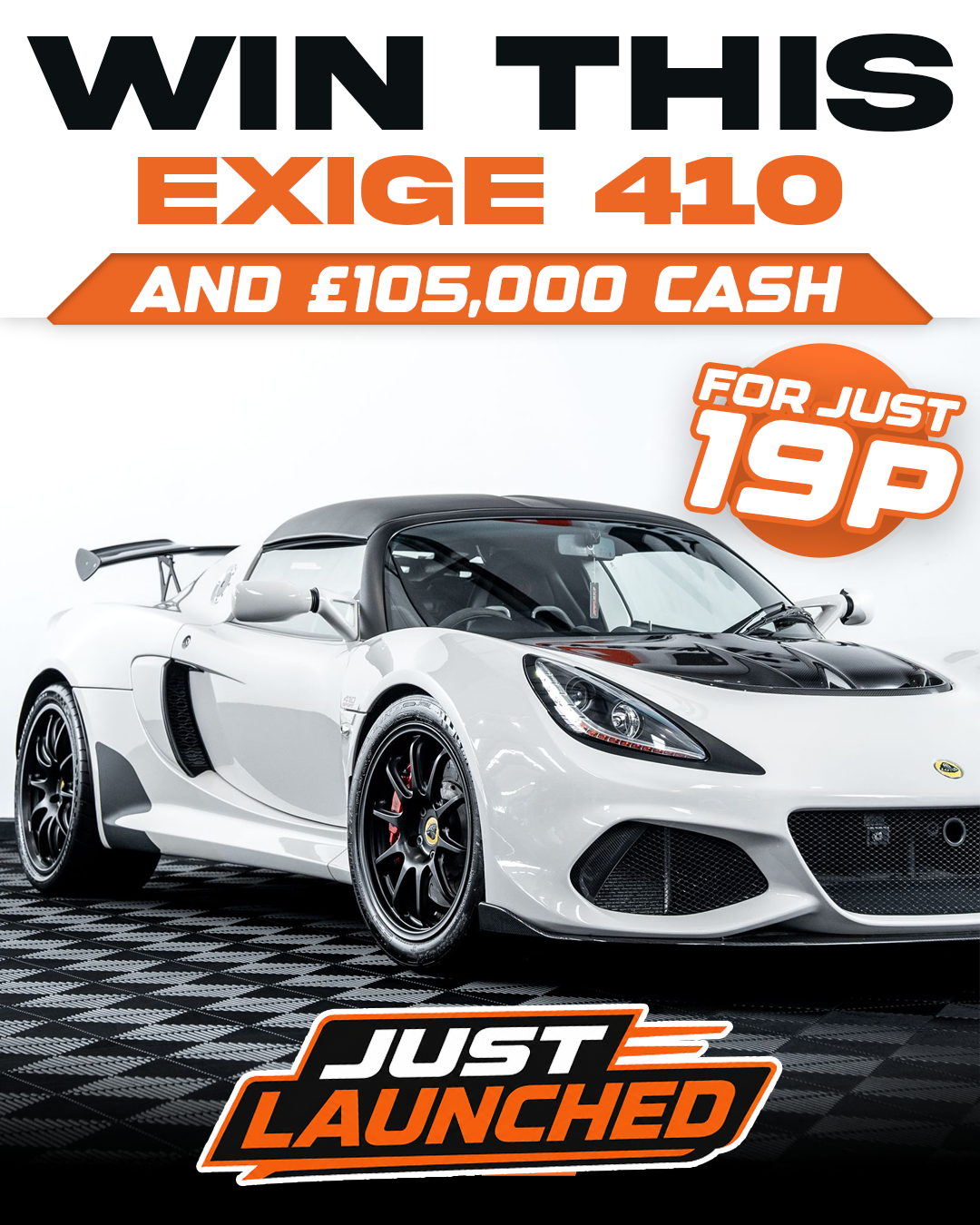 Dream Car Giveaways Facebook ad