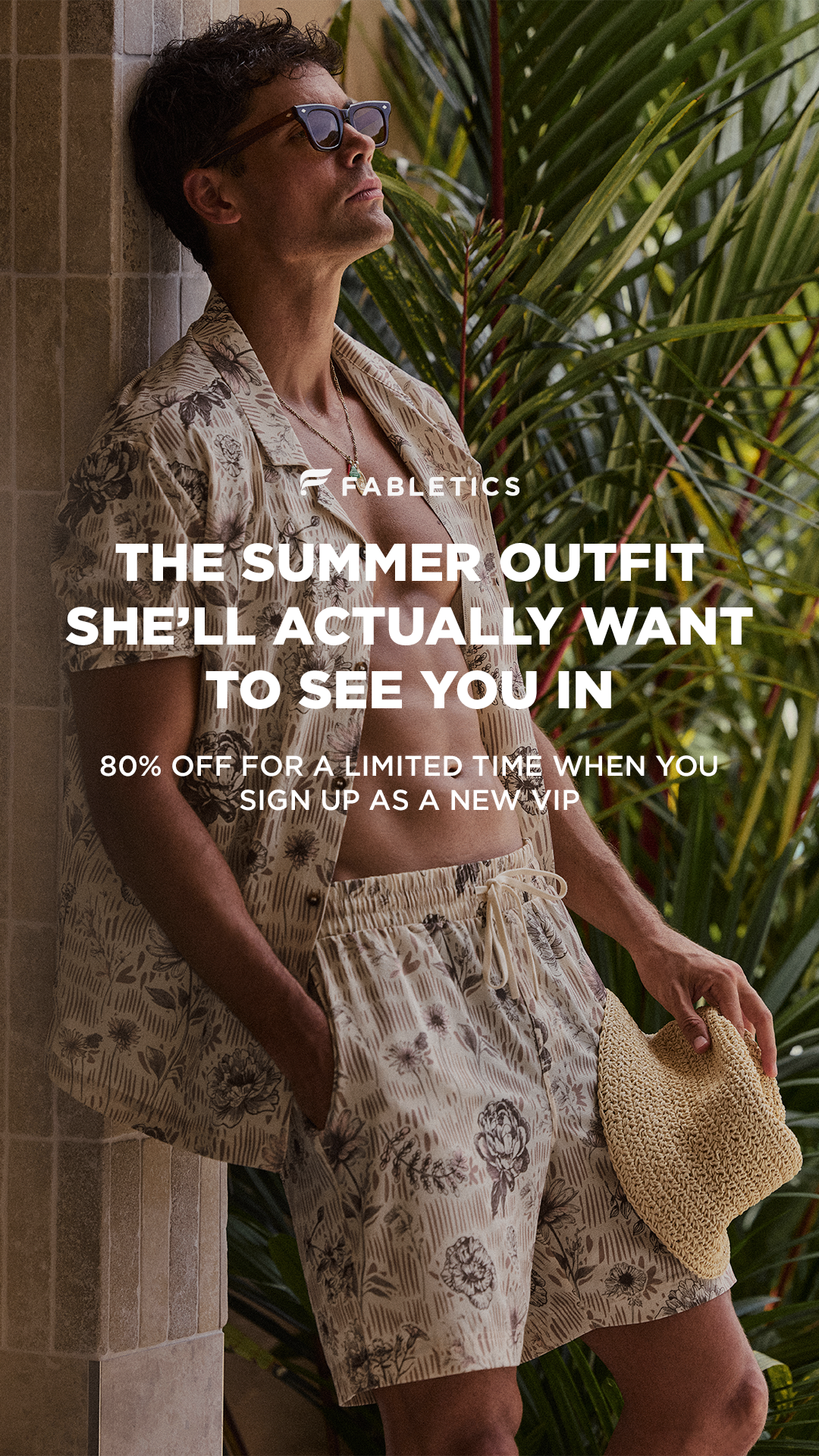 Fabletics Men Facebook ad
