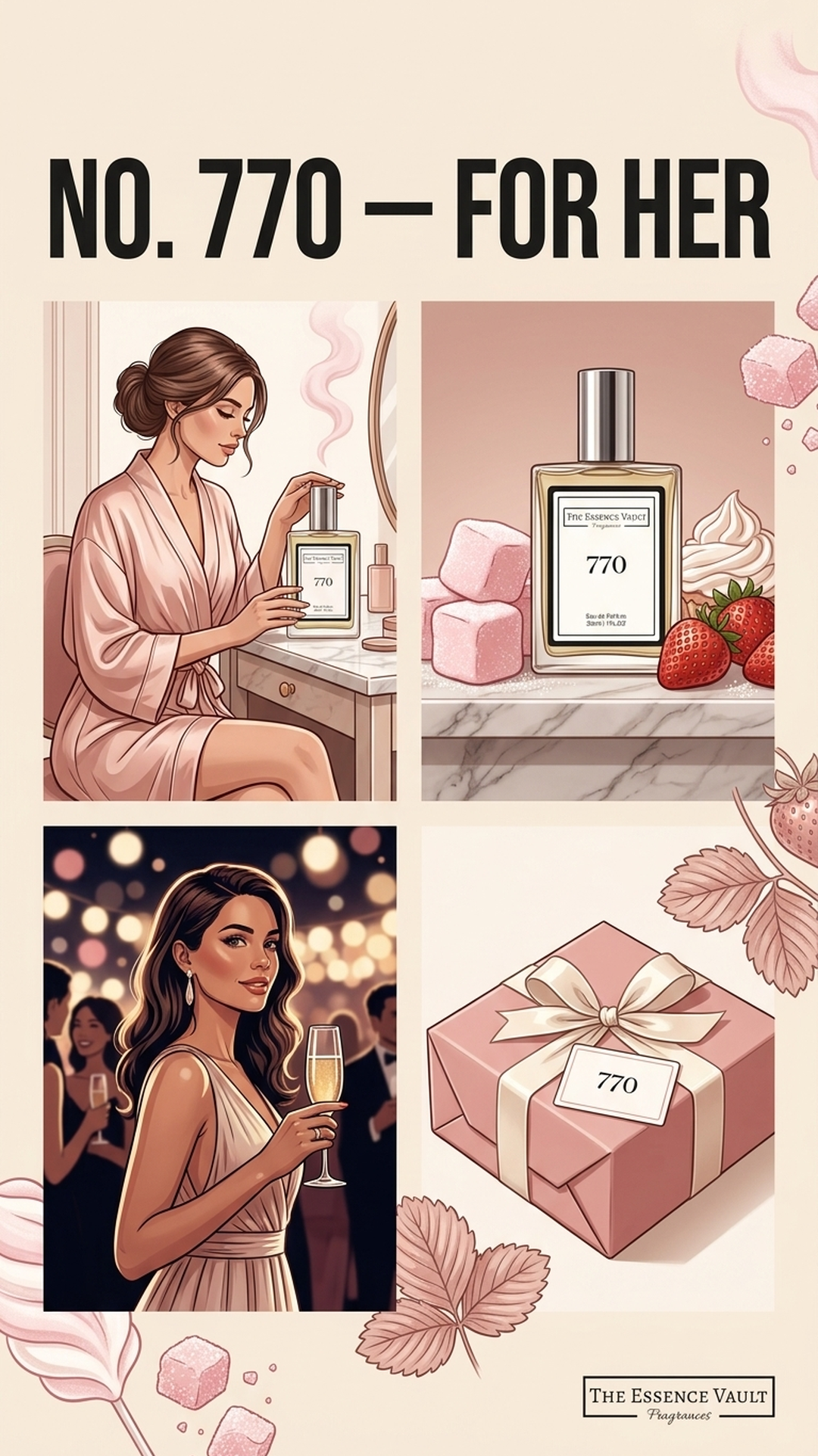 The Essence Vault Facebook ad from Mar 25, 2026