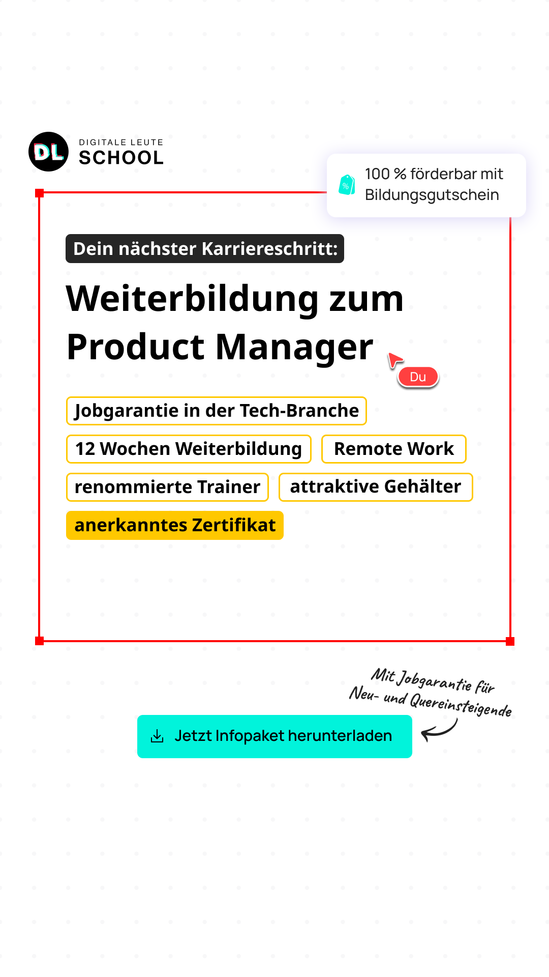 Digitale Leute Facebook ad