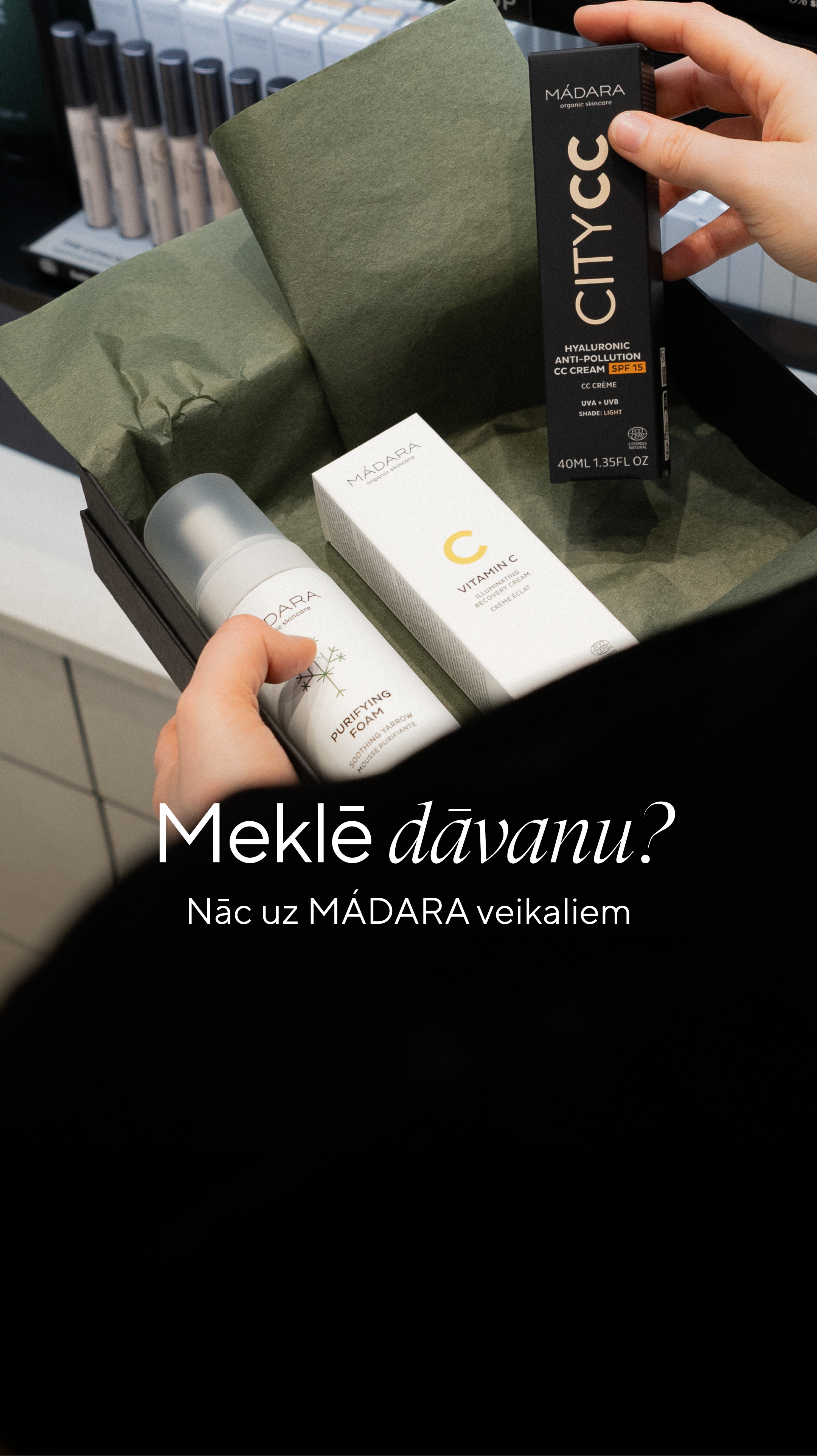 Mádara Organic Skincare Facebook ad