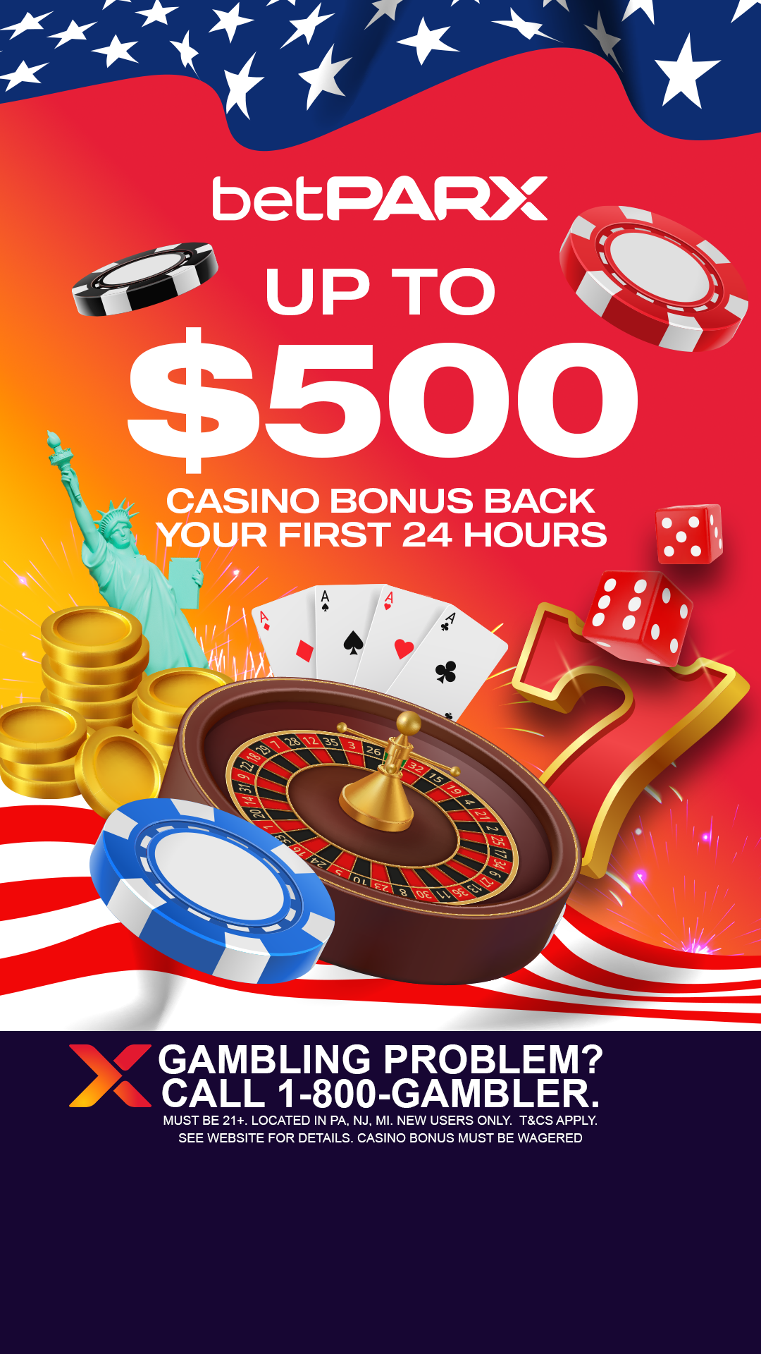 Betparx Facebook ad