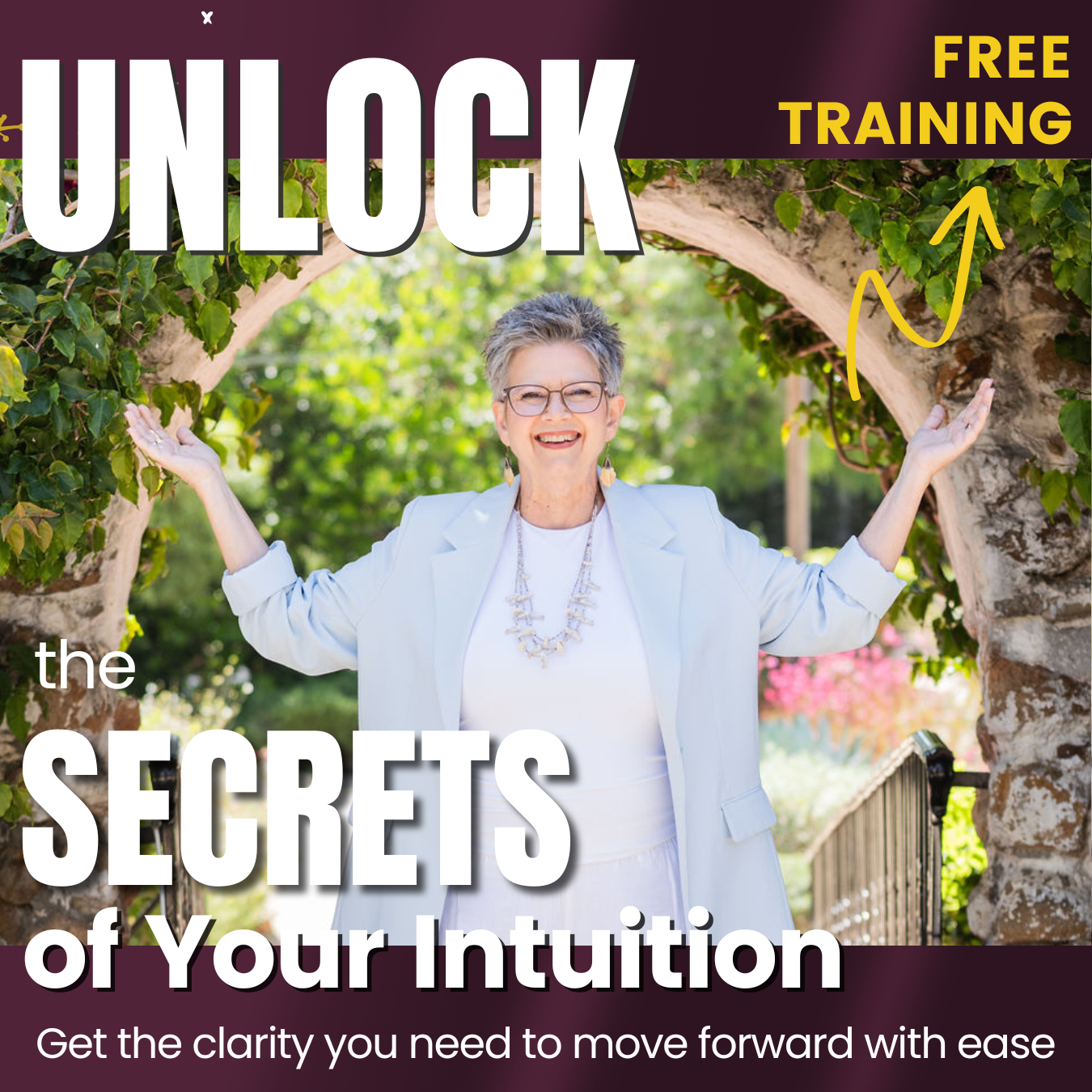 Intuitive Mind Facebook ad: (FREE TRAINING) CALM, CLEAR & SPIRIT LED