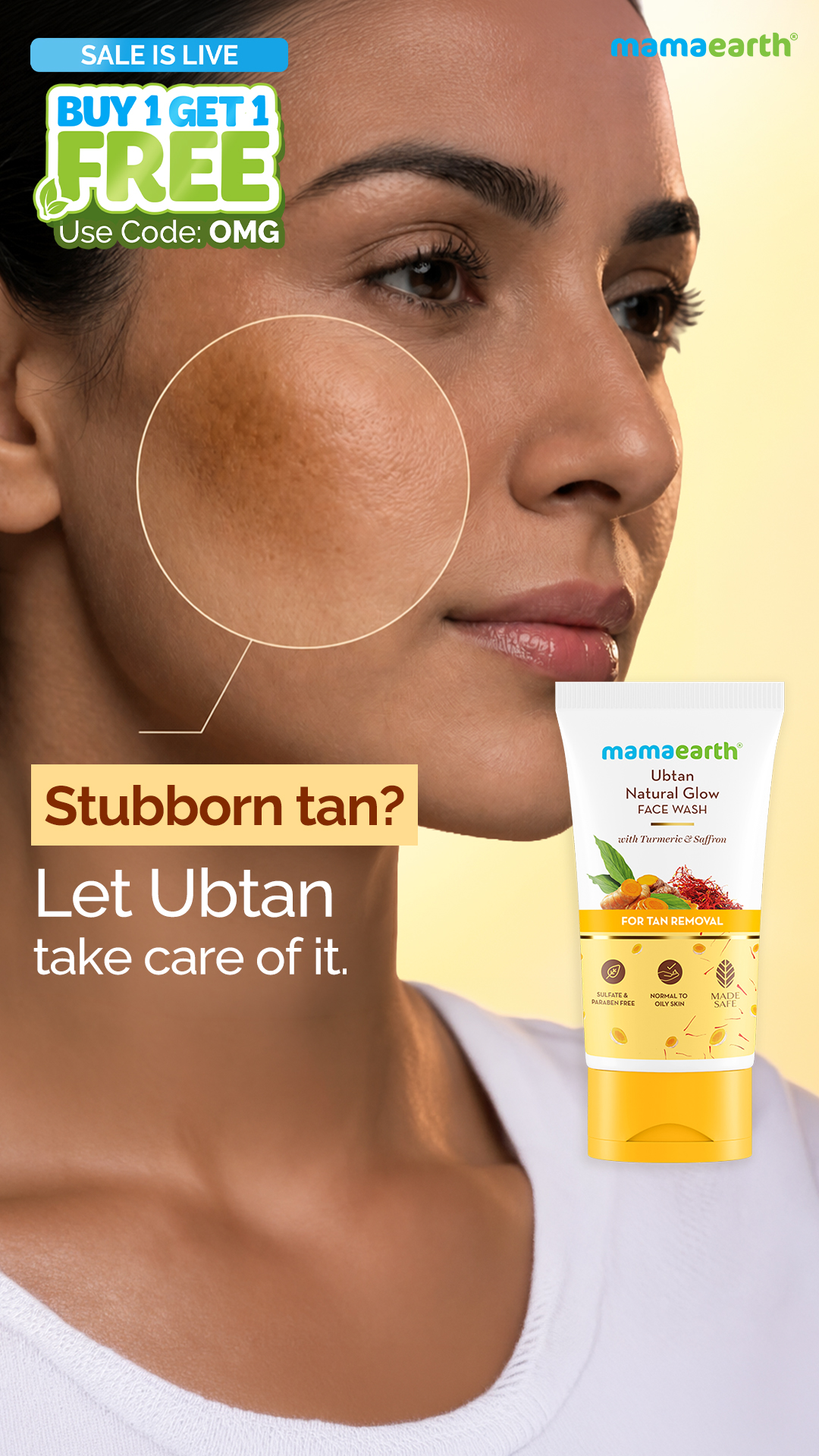 Mamaearth Facebook ad