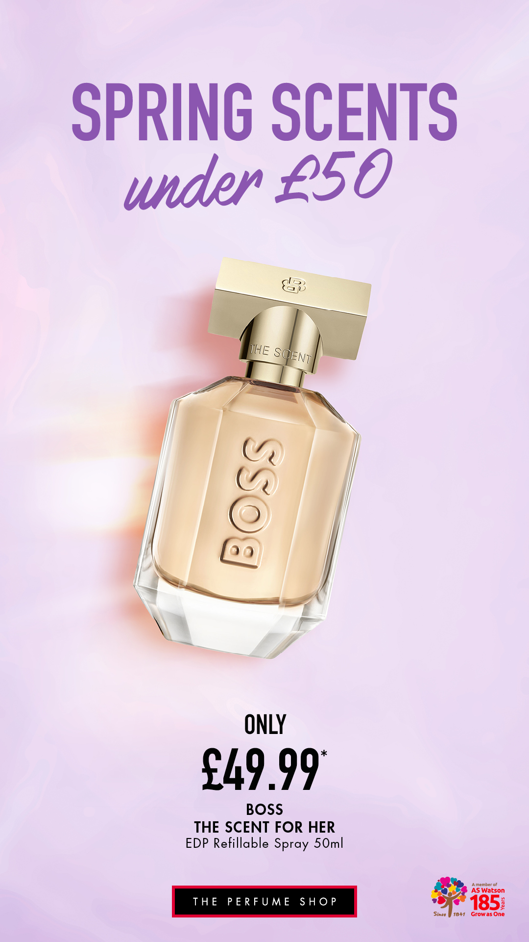 The Perfume Shop Facebook ad