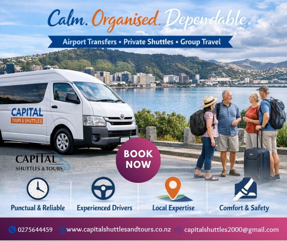 Capital Shuttles & Tours Facebook ad: Sit back, relax, and let Capital Tours &…