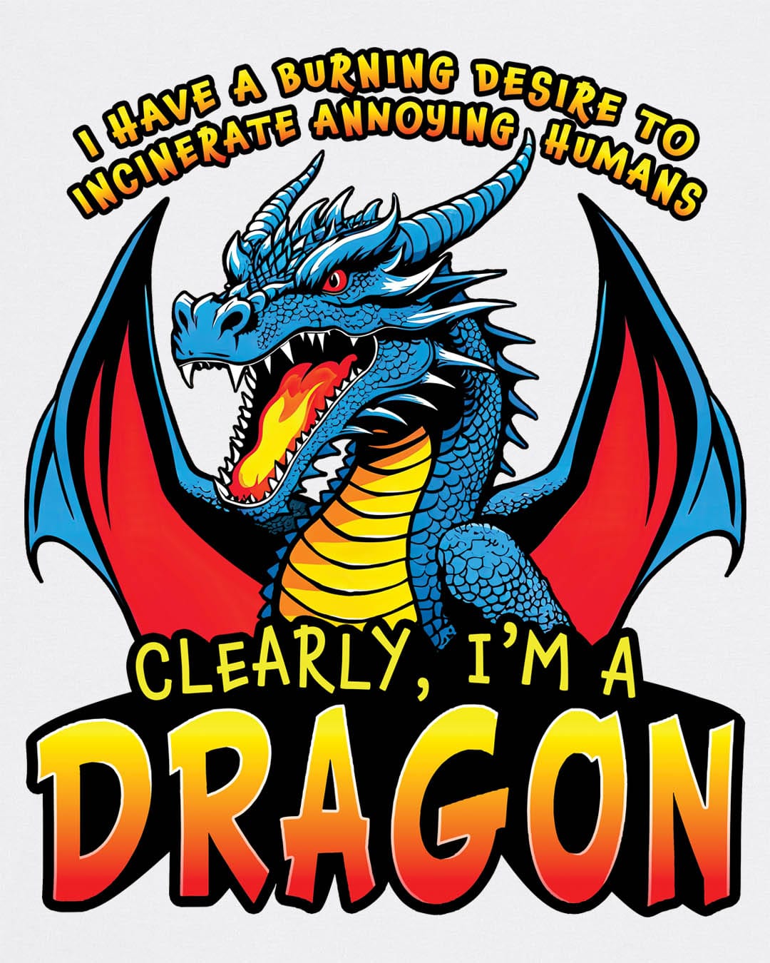 Inspired Dragon Facebook ad: Shirts up to 5XL!