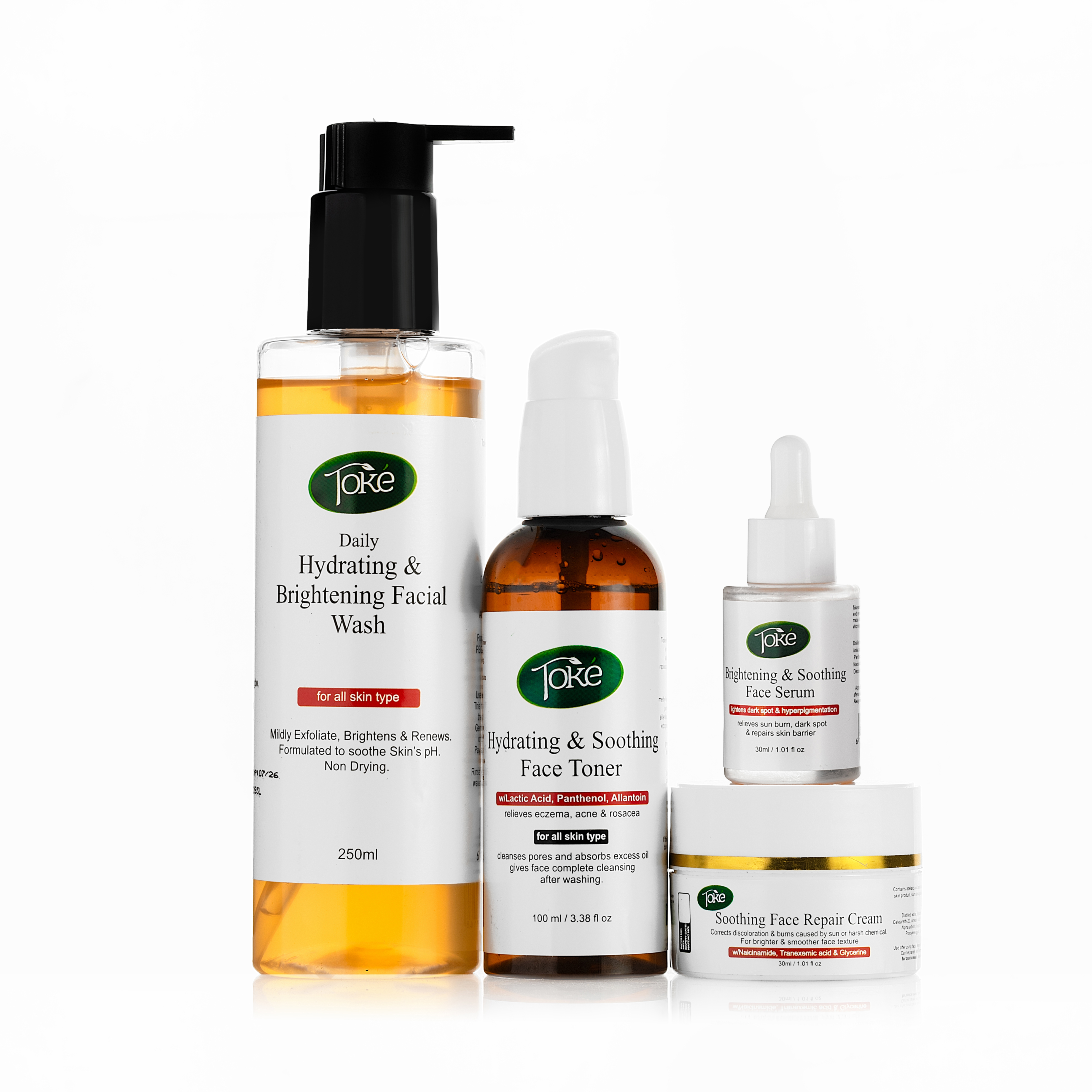 Toke Cosmetics Facebook ad: Tired of dry, hard-to-manage hair?