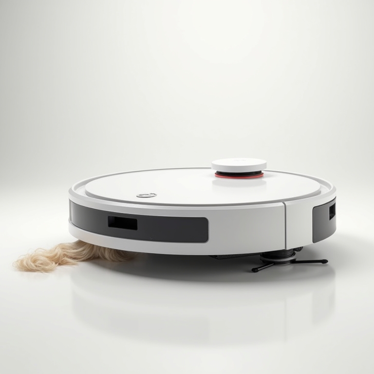 Focus Section Facebook ad: Best Robot Vacuums For Dog Hair.