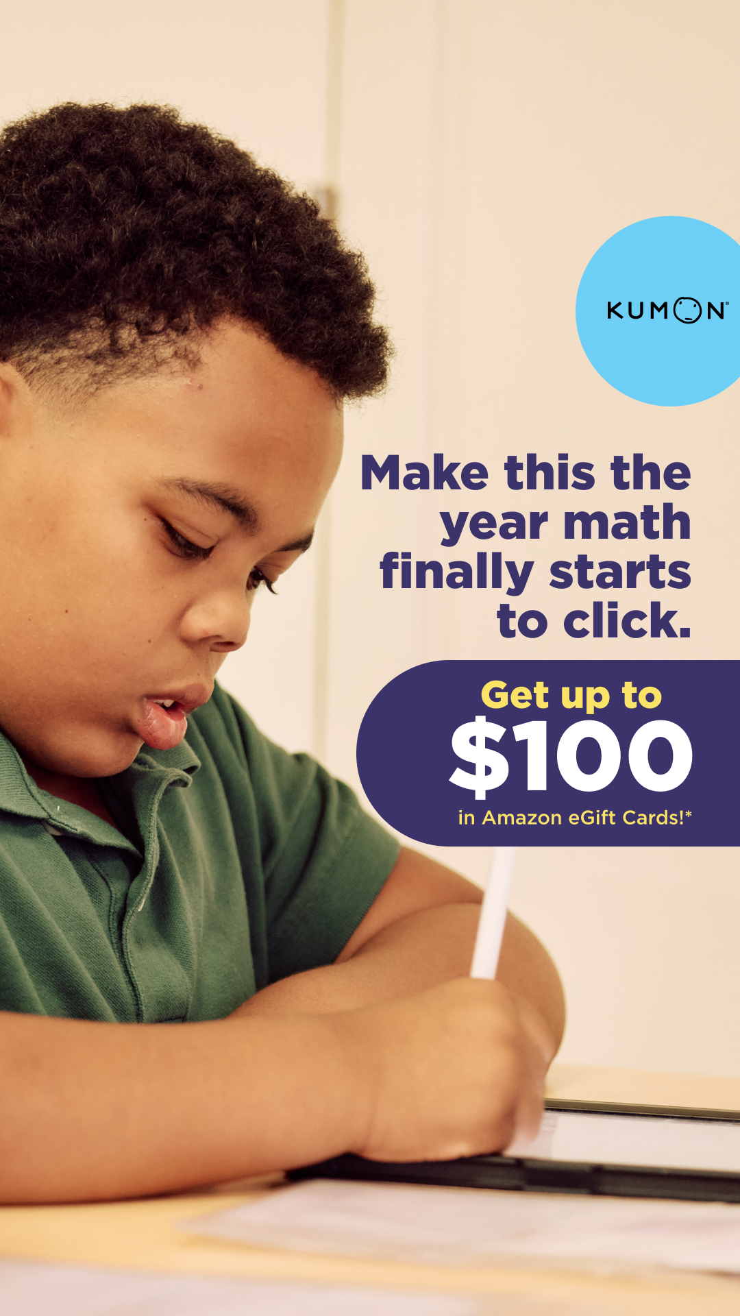 Kumon Facebook ad