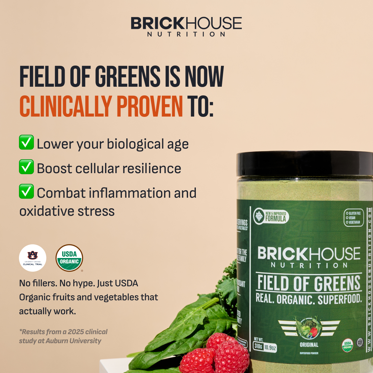BrickHouse Nutrition Facebook ad