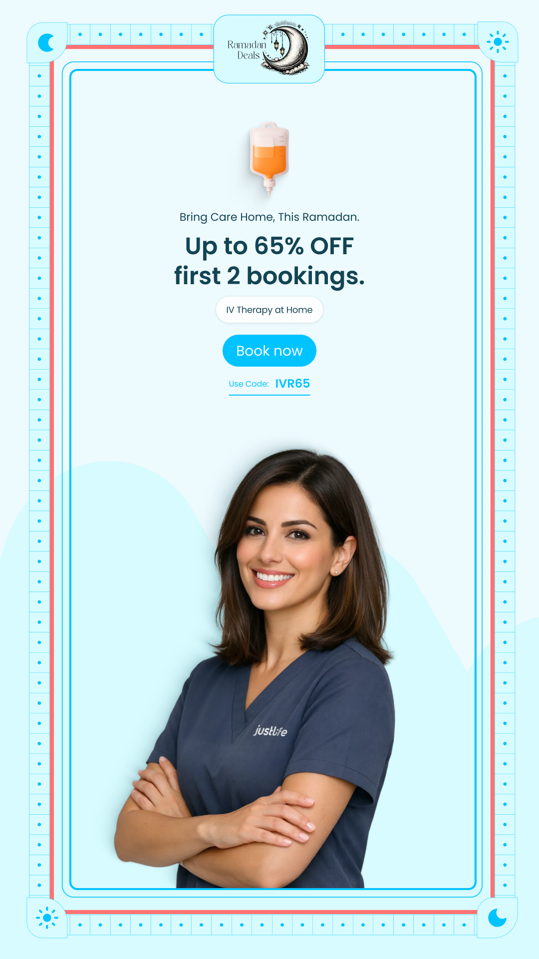 Justlife UAE Facebook ad