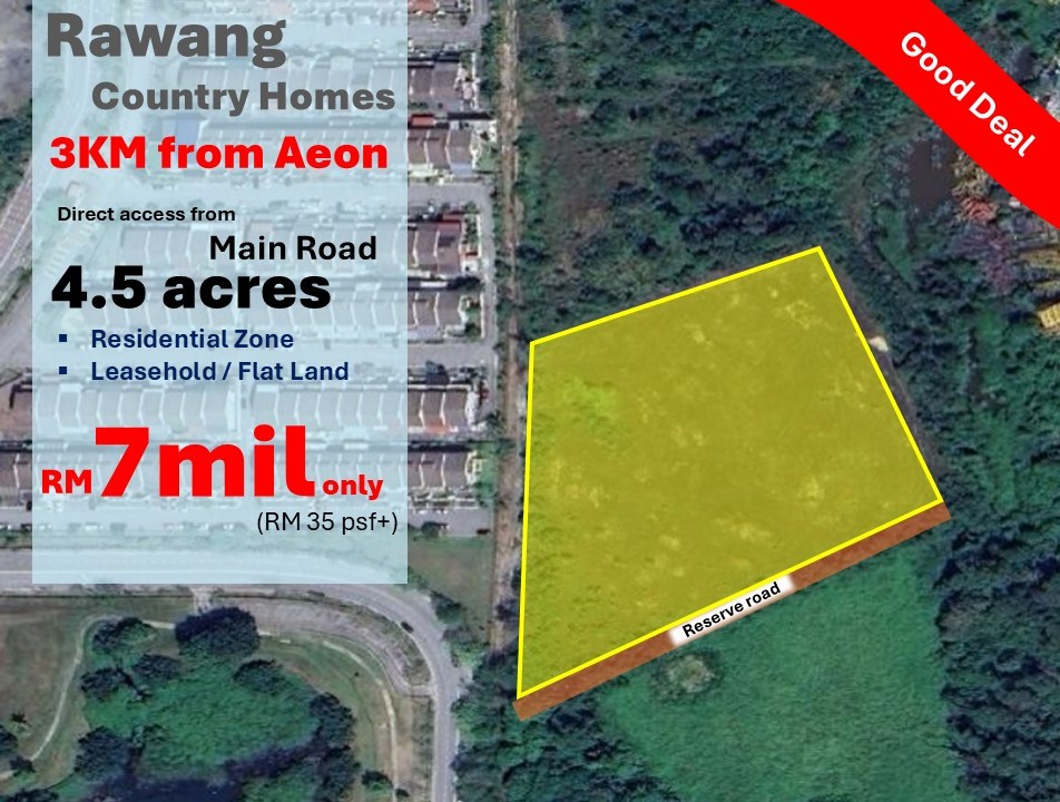 名厂有主 Facebook ad: Residential Zoning Land