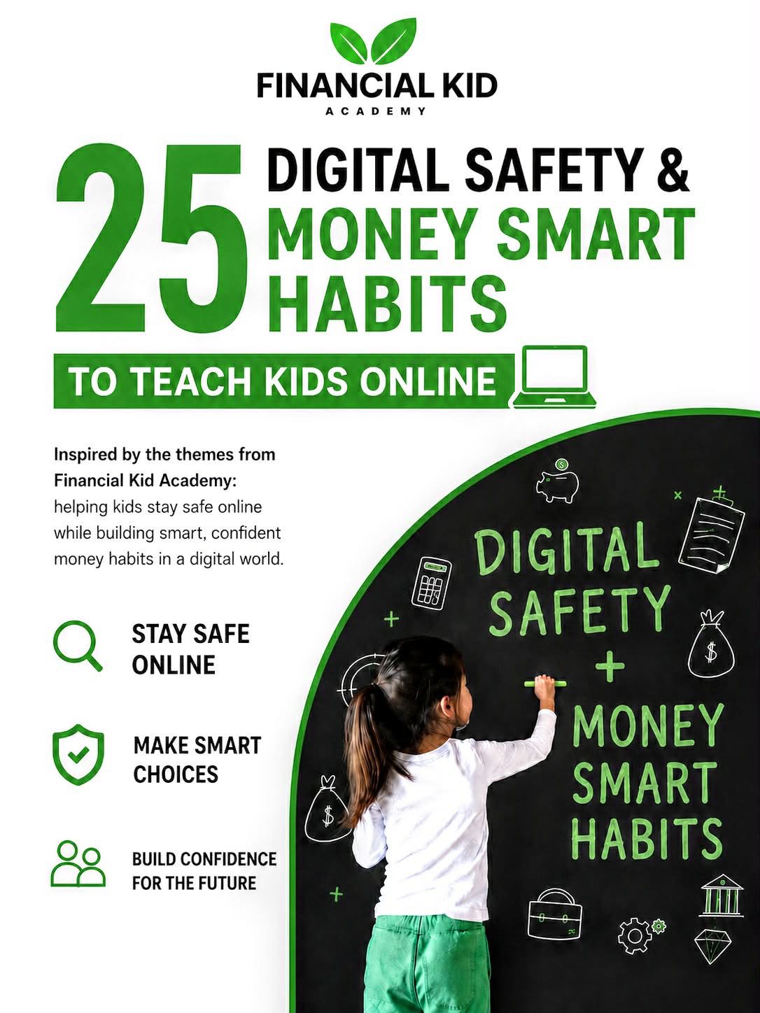 Financial Kid Academy Facebook ad: Today’s kids may be incredibly skilled with technology…