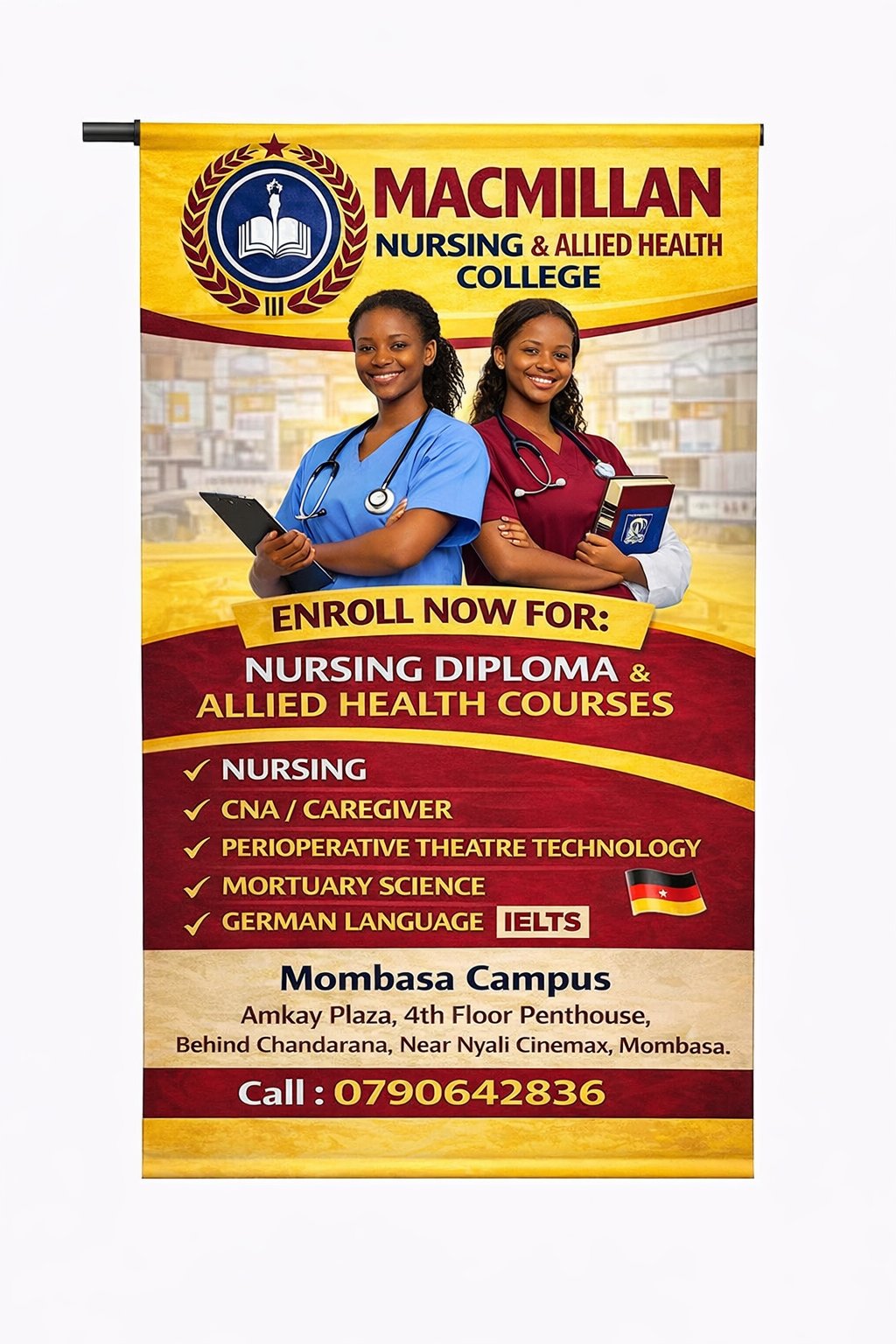 Macmillan Medical Training College- Mmtc Facebook ad