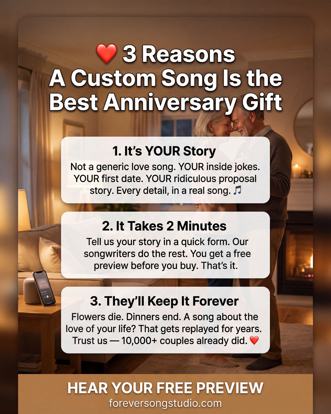 Forever Song Facebook ad