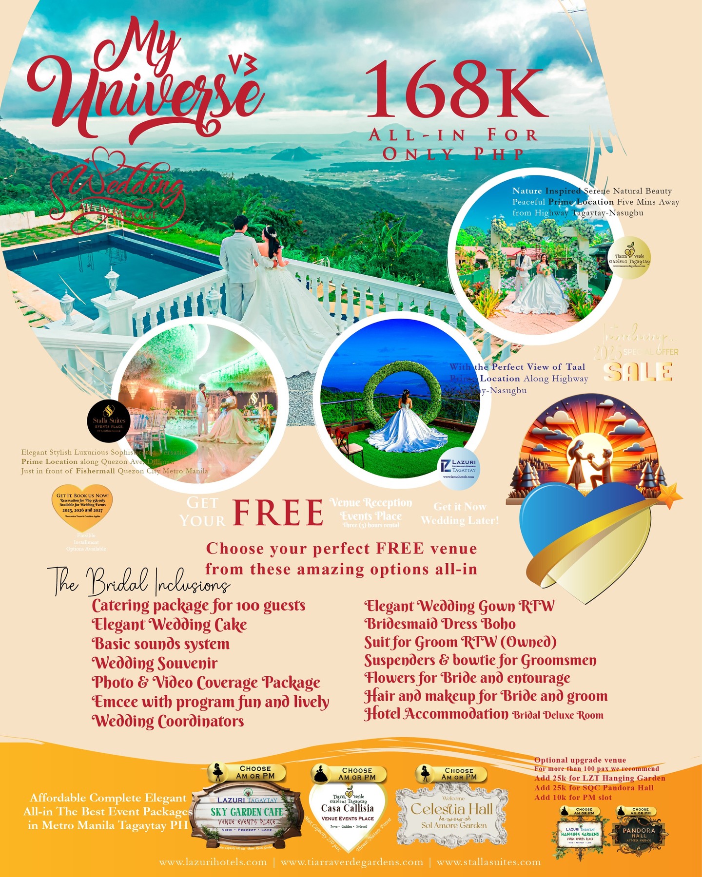 Lazuri Tagaytay Events Place Facebook ad