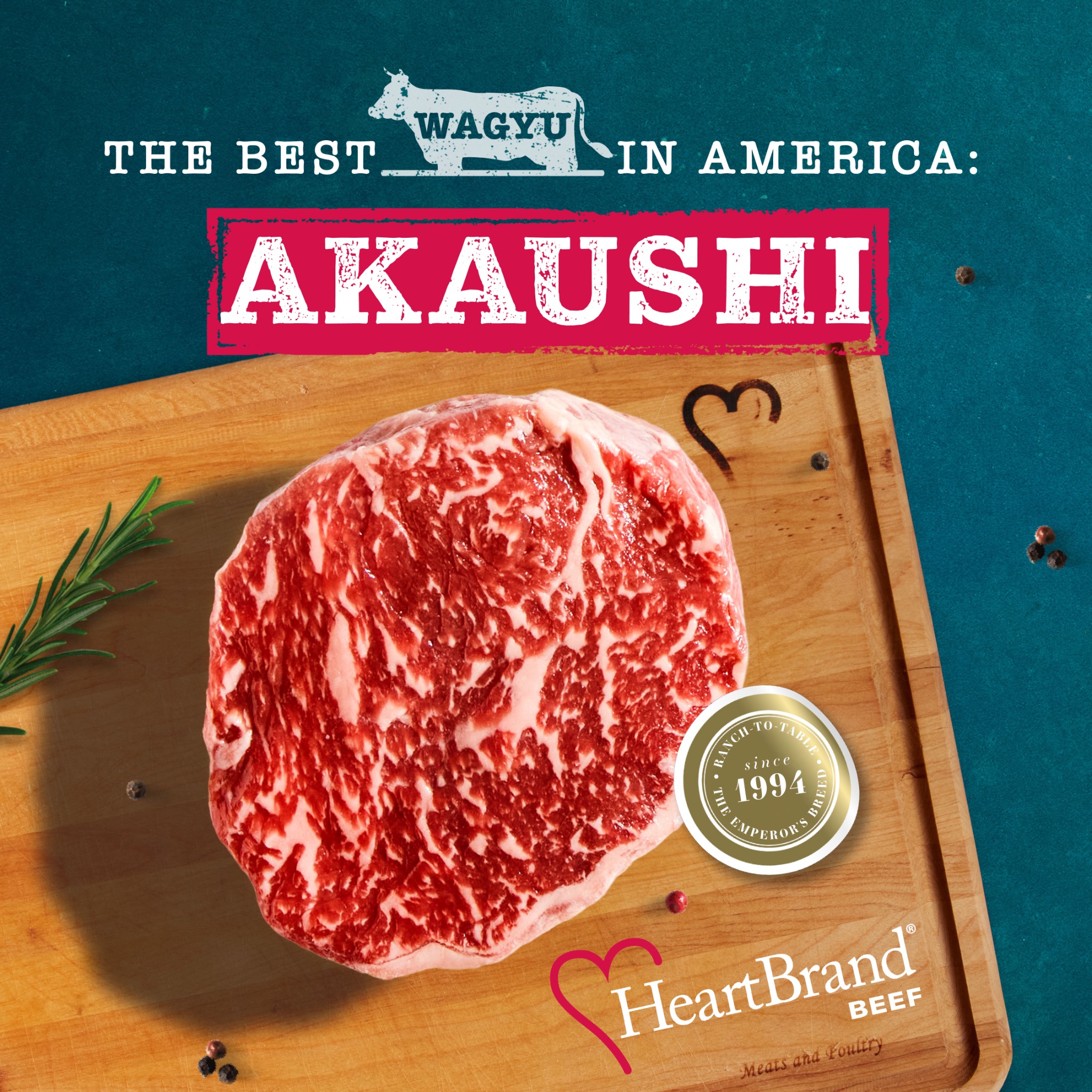 HeartBrand Beef Facebook ad from Mar 24, 2026