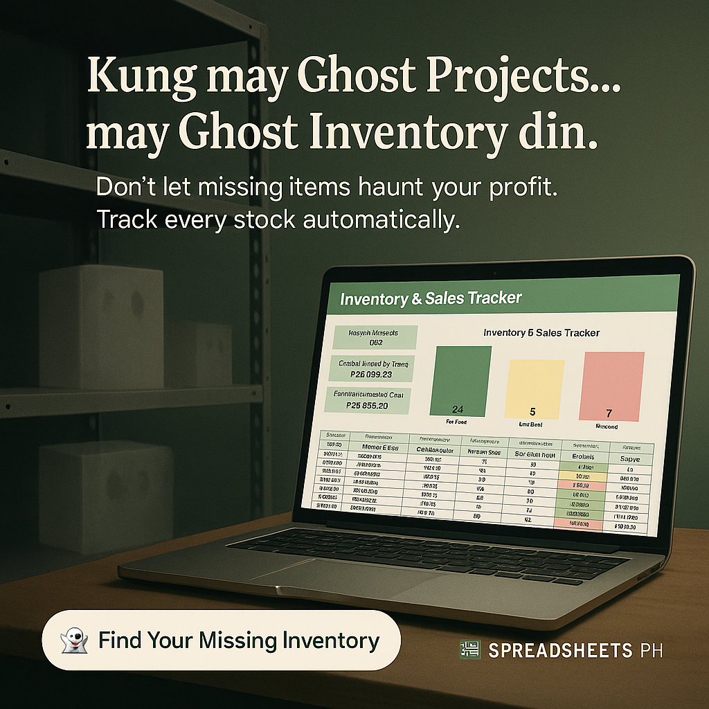 Spreadsheets PH Facebook ad