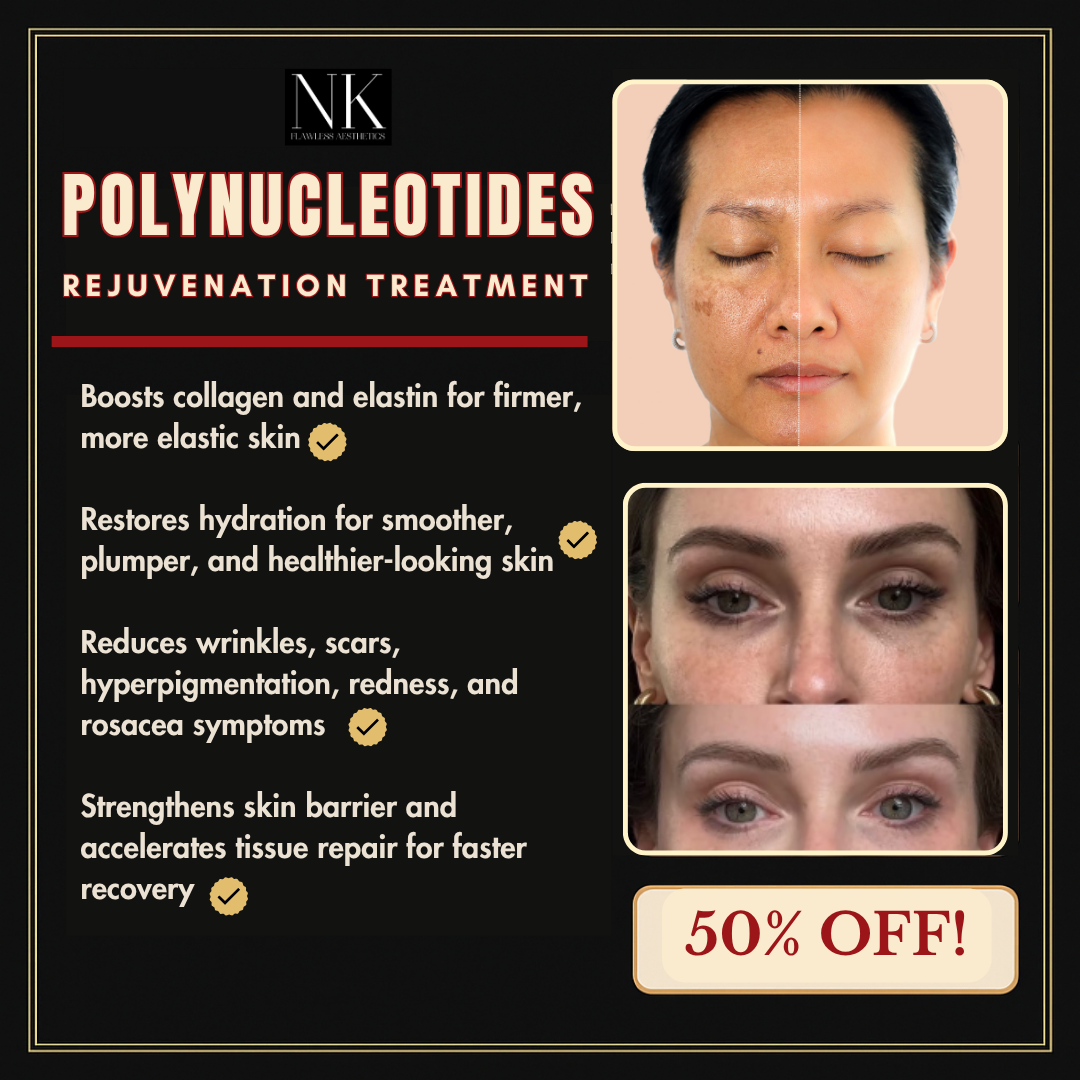 NK & co flawless aesthetics Facebook ad