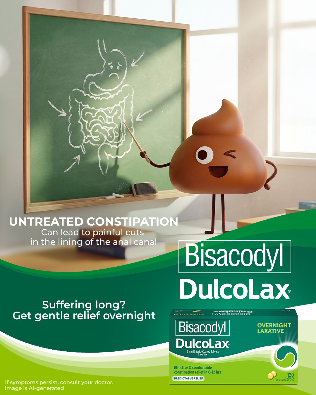 Dulcolax PH Facebook ad