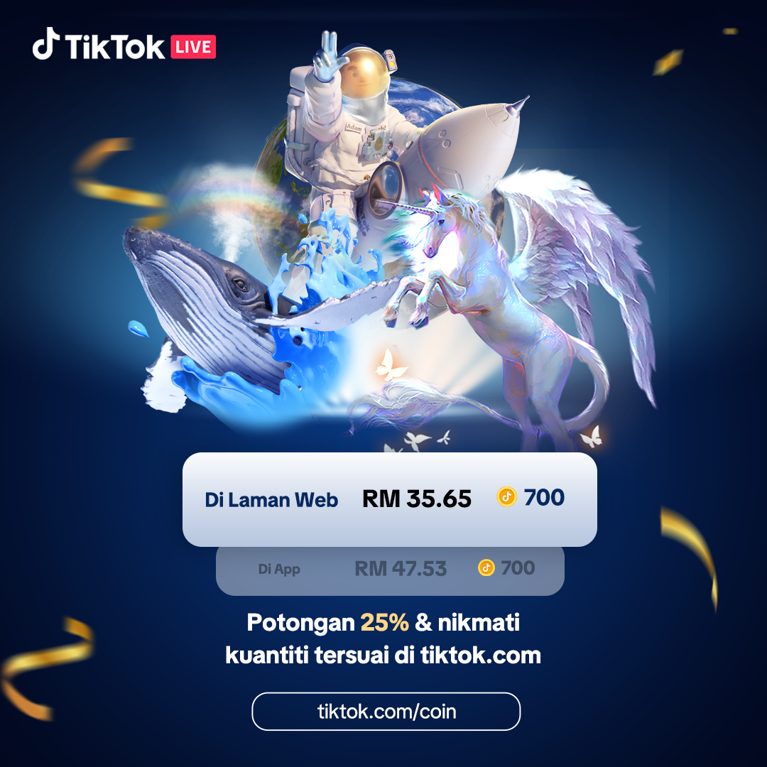 TikTok LIVE Facebook ad
